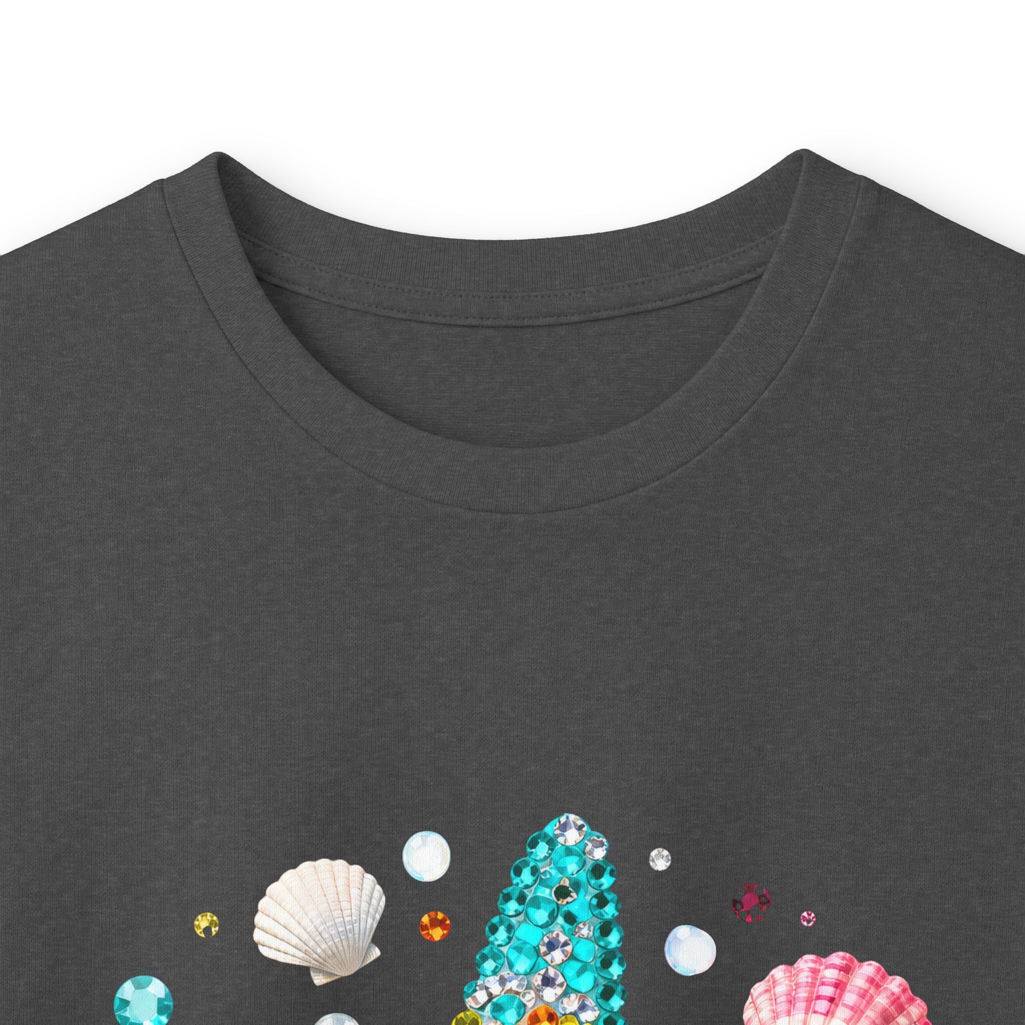 Jeweled Starfish Long Sleeve Tee - Gildan