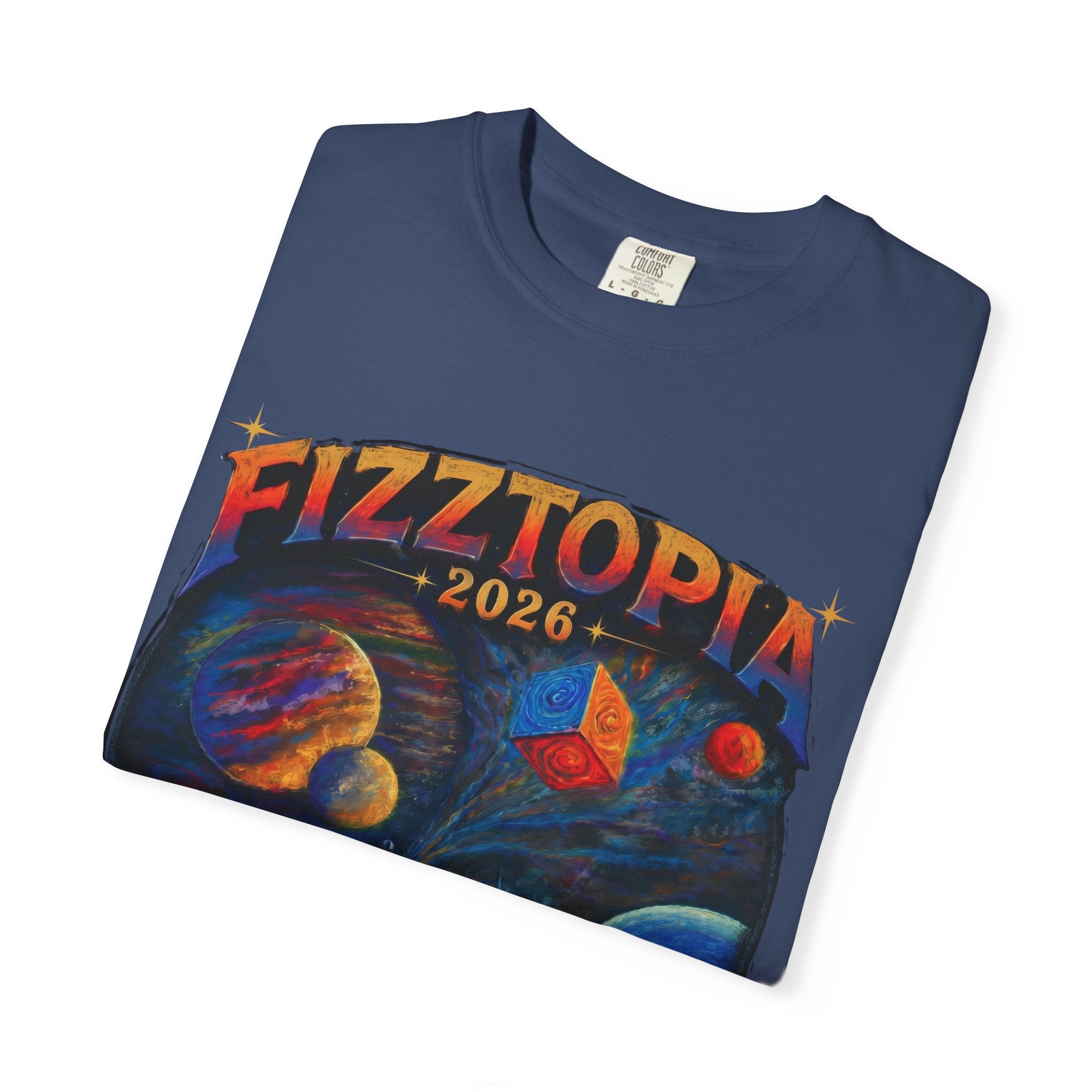 Daddy Ring Bomb's Fizztopia Galaxy Shirt - Comfort Colors