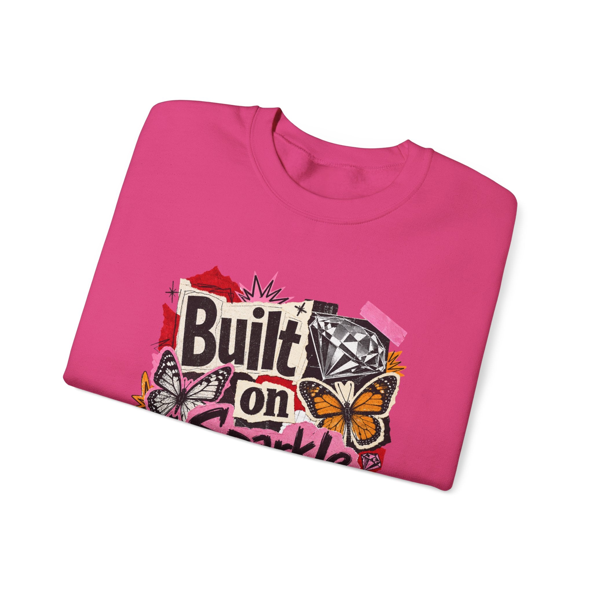 Built on Sparkle Sweatshirt - Gildan