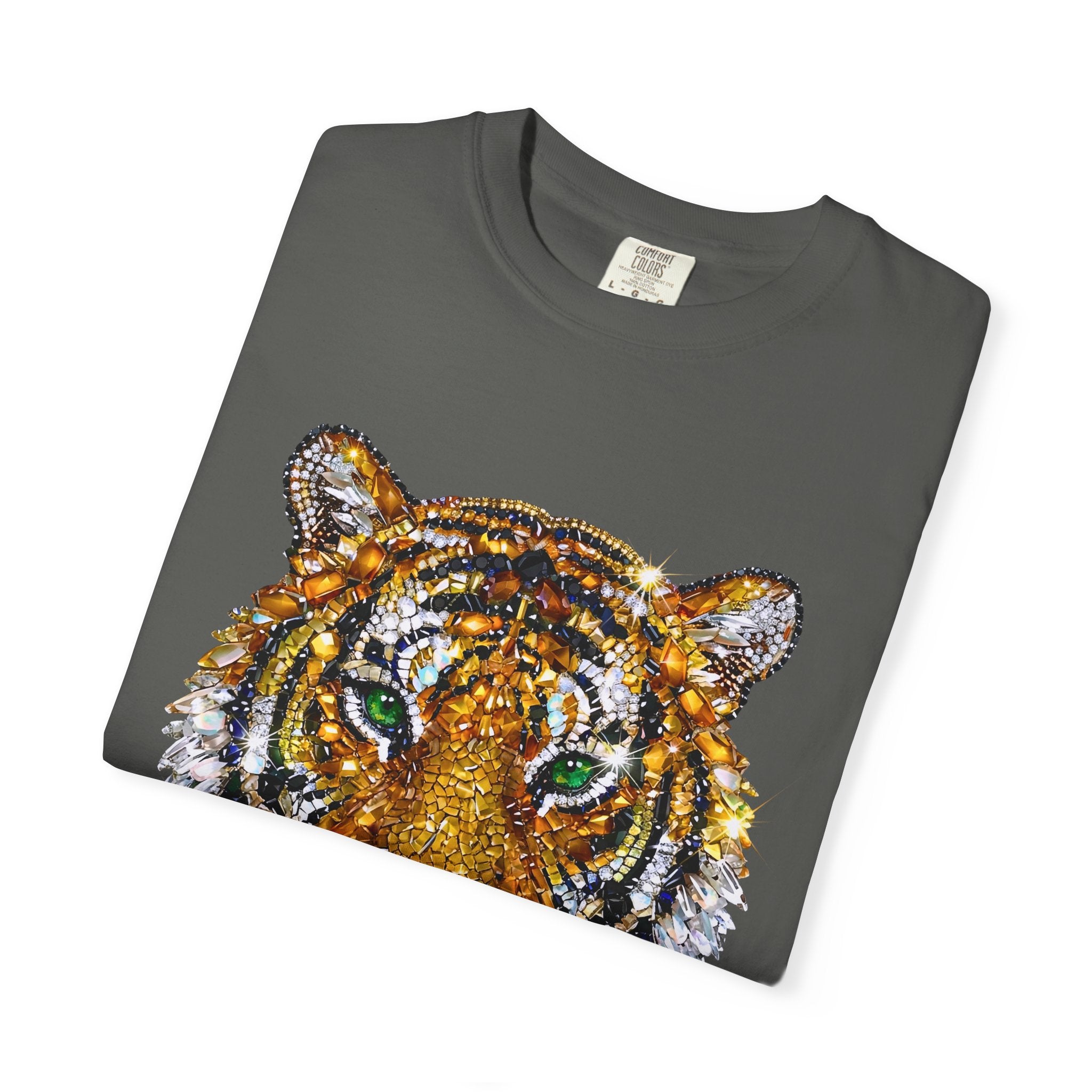 Jeweled Tiger Tee - Comfort Colors