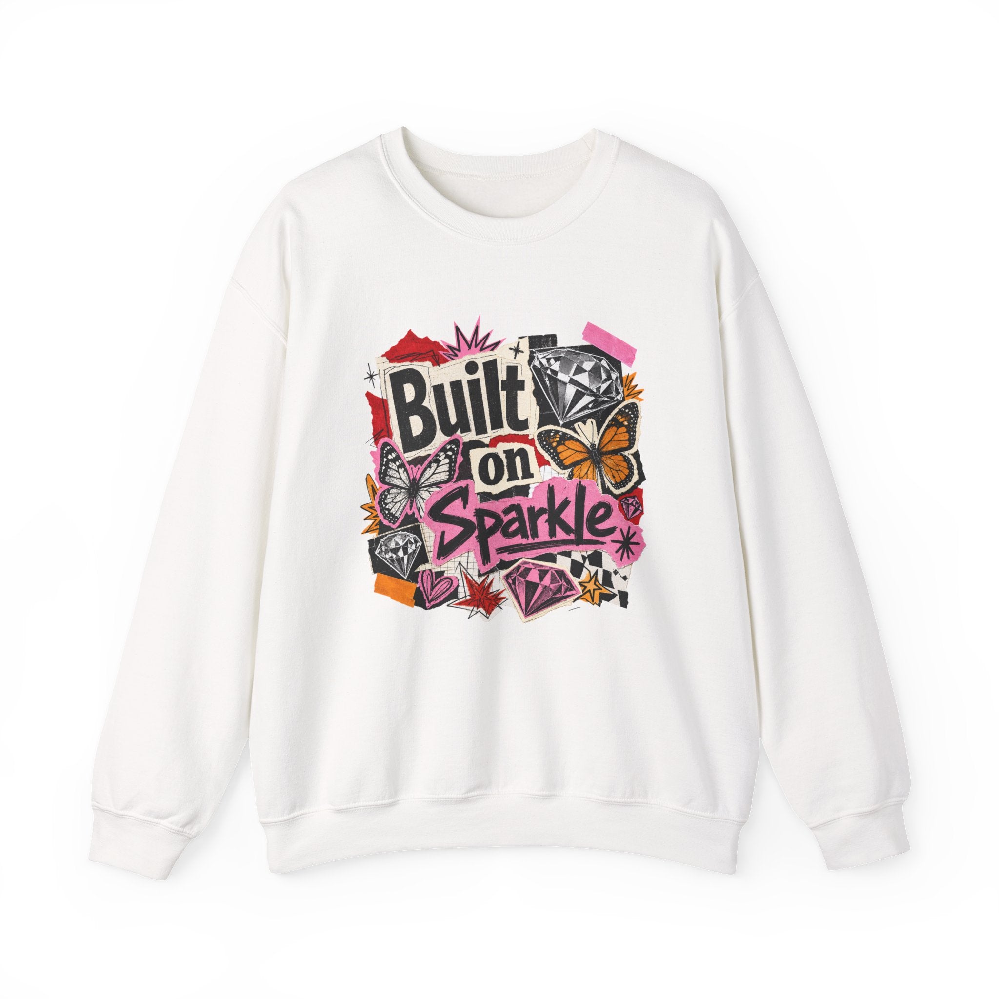 Built on Sparkle Sweatshirt - Gildan