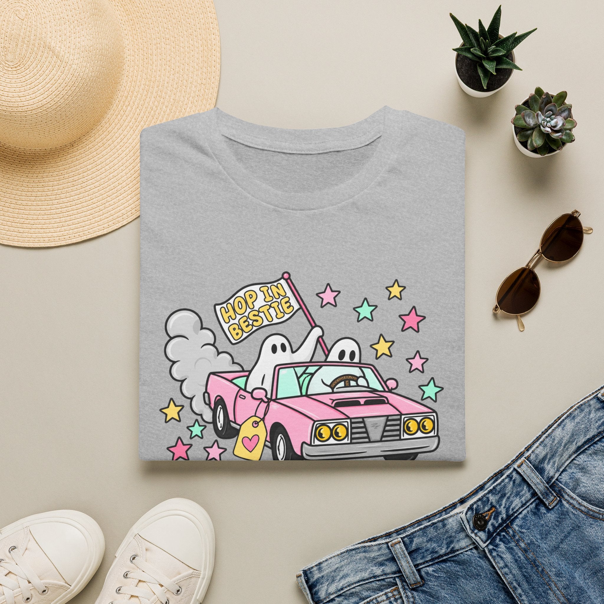 Hop In Bestie Tee - Gildan