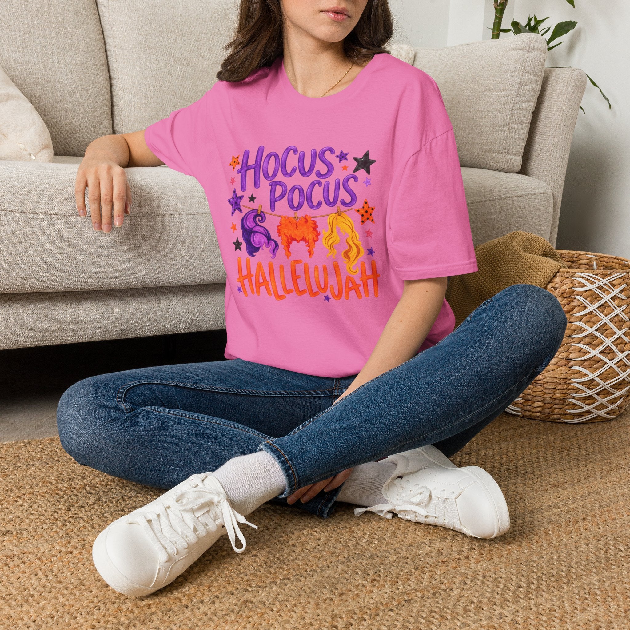 Hocus Pocus Halleluah Tee - Gildan
