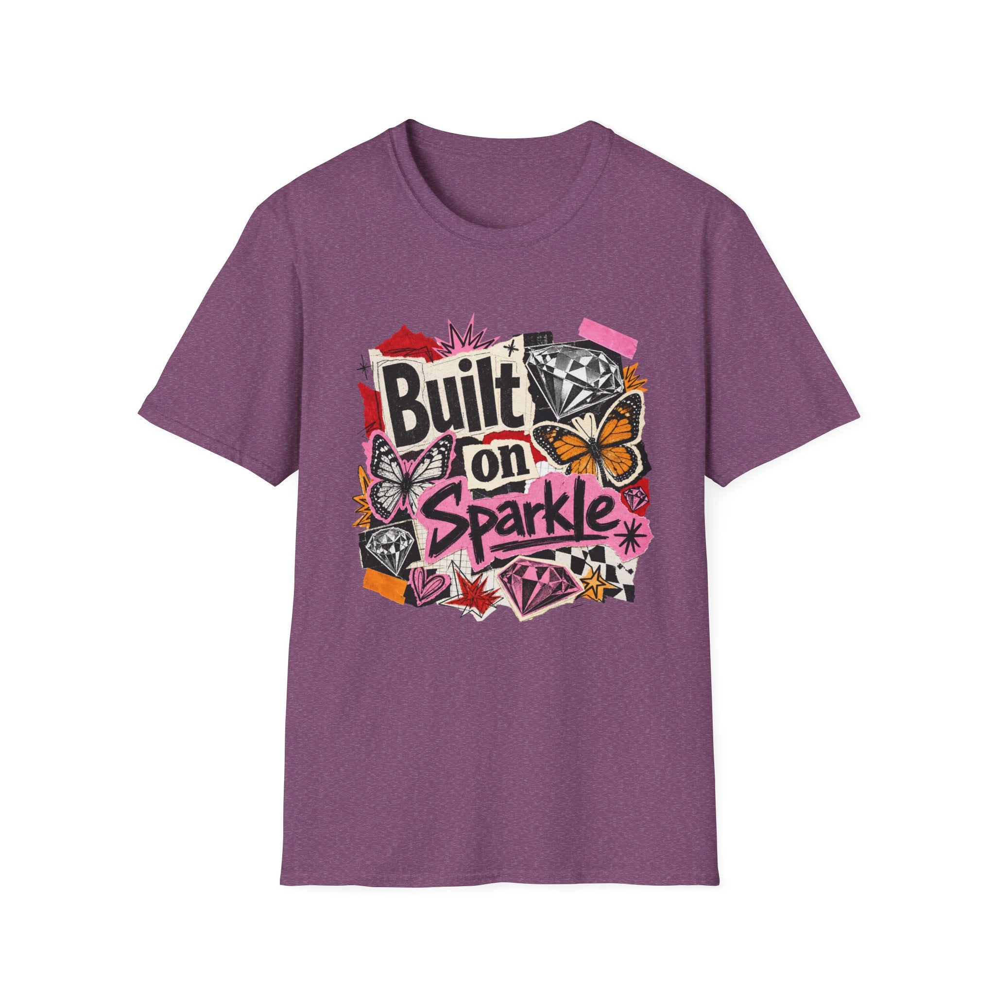 Built on Sparkle Tee - Gildan