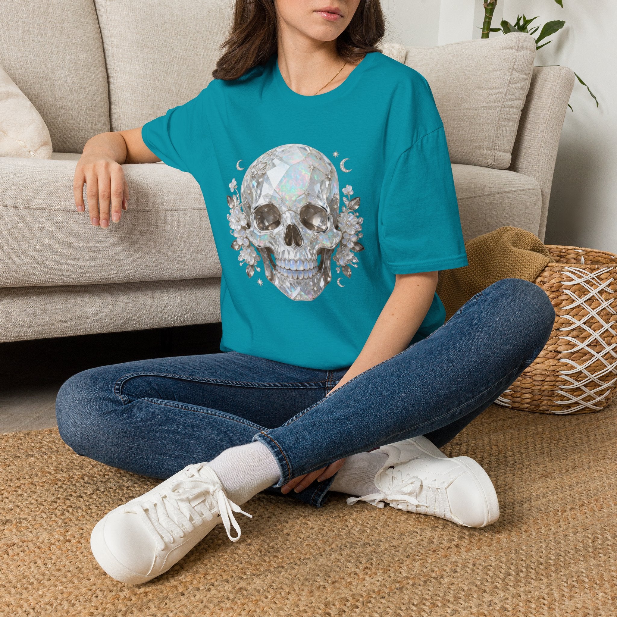 Moonstone Skull Tee - Gildan