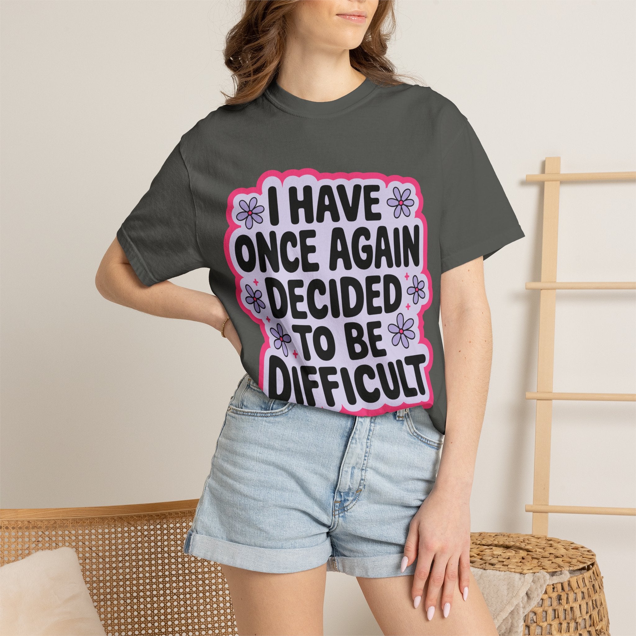 I Have Decided Once Again Tee - Comfort Colors