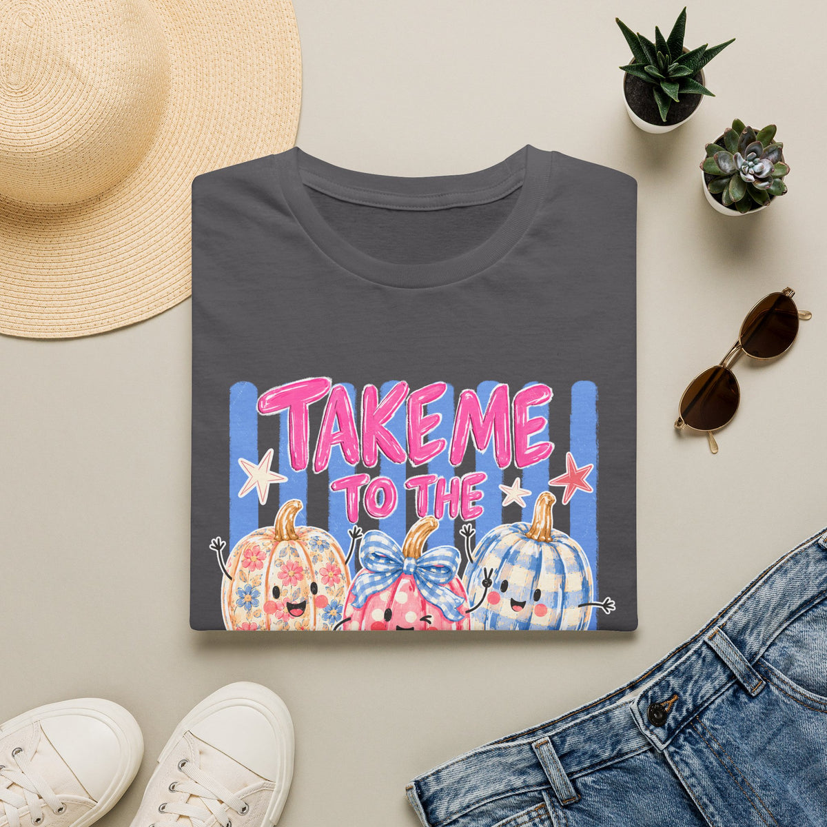 Take Me To The Pumpkin Patch Tee - Gildan