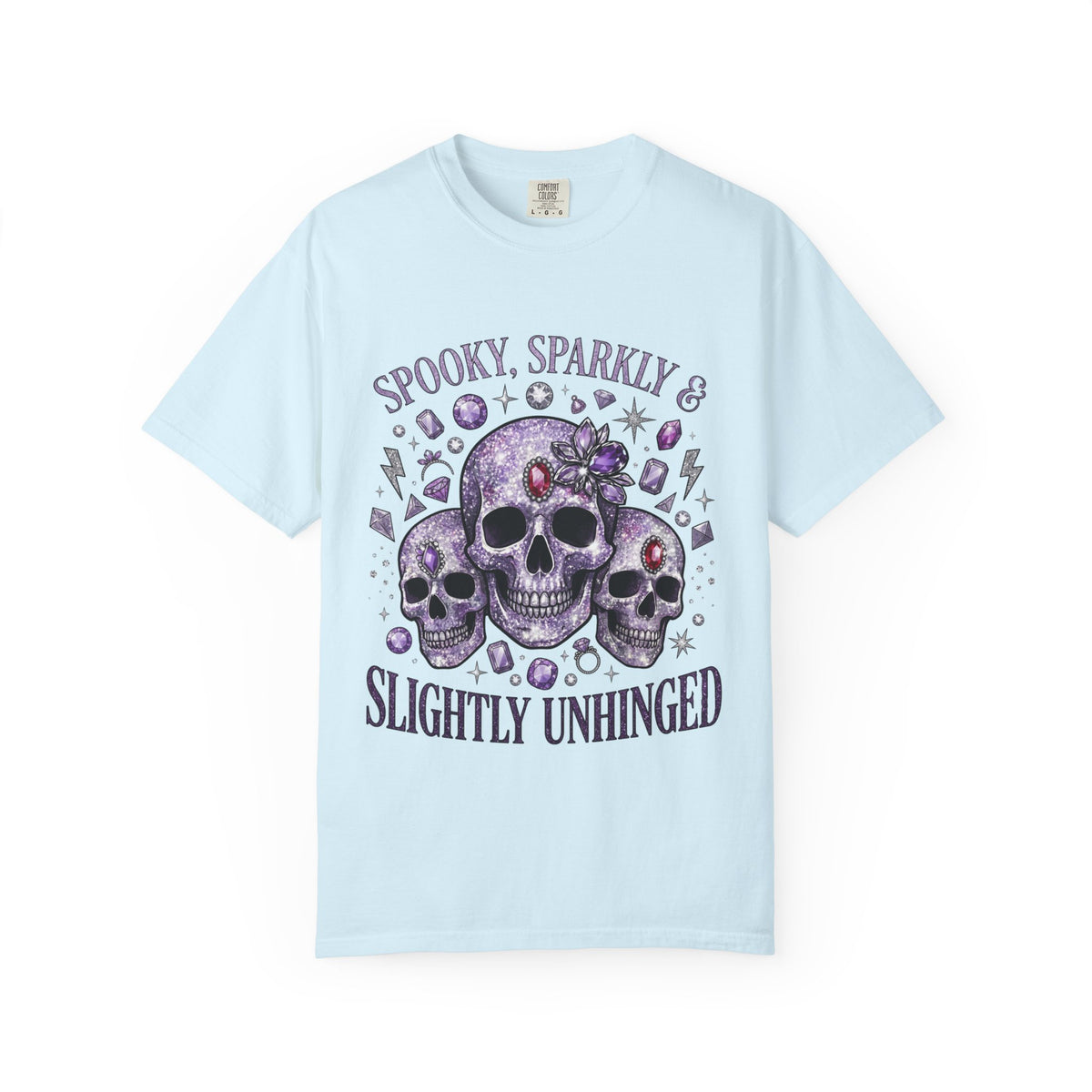 Spooky and Sparkly Tee - Comfort Colors