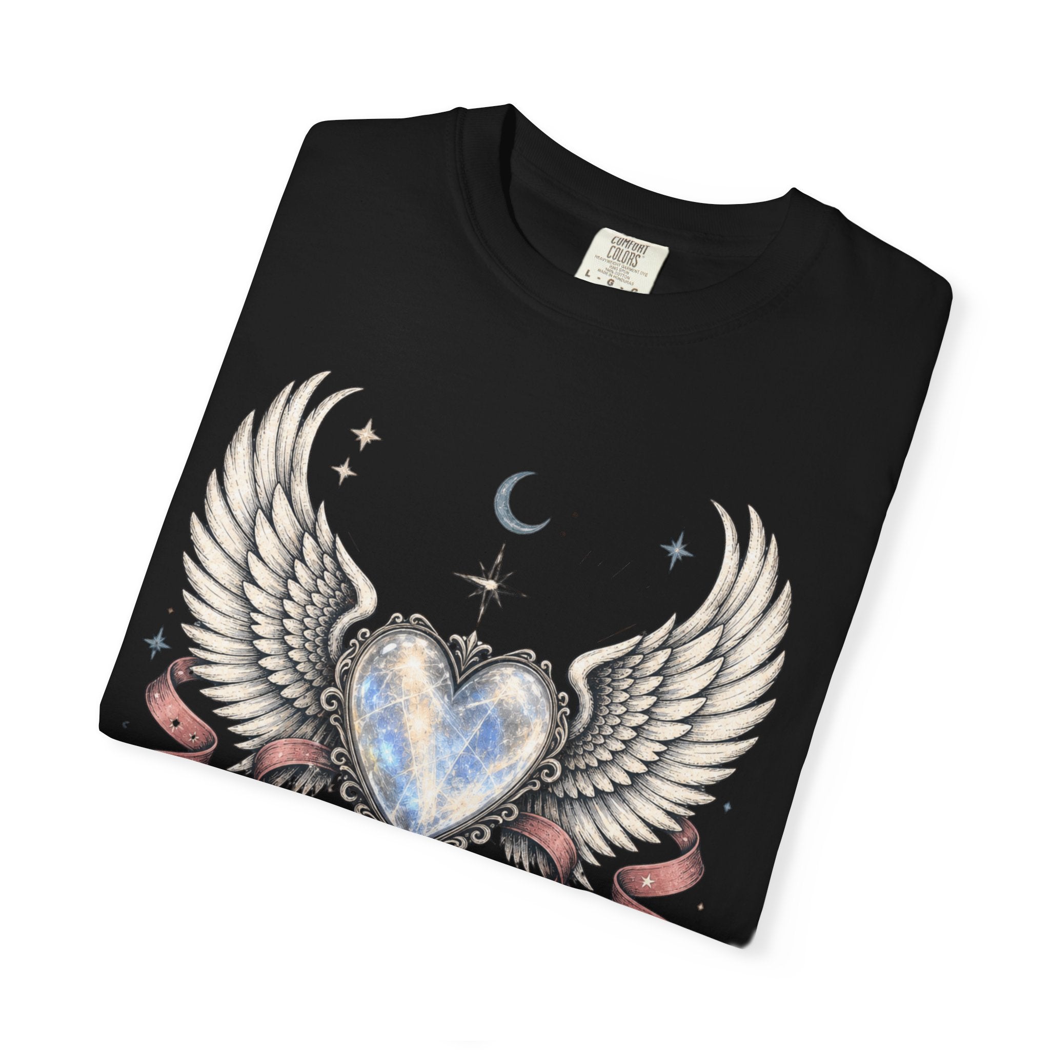 Soft Heart Strong Wings Tee - Comfort Colors