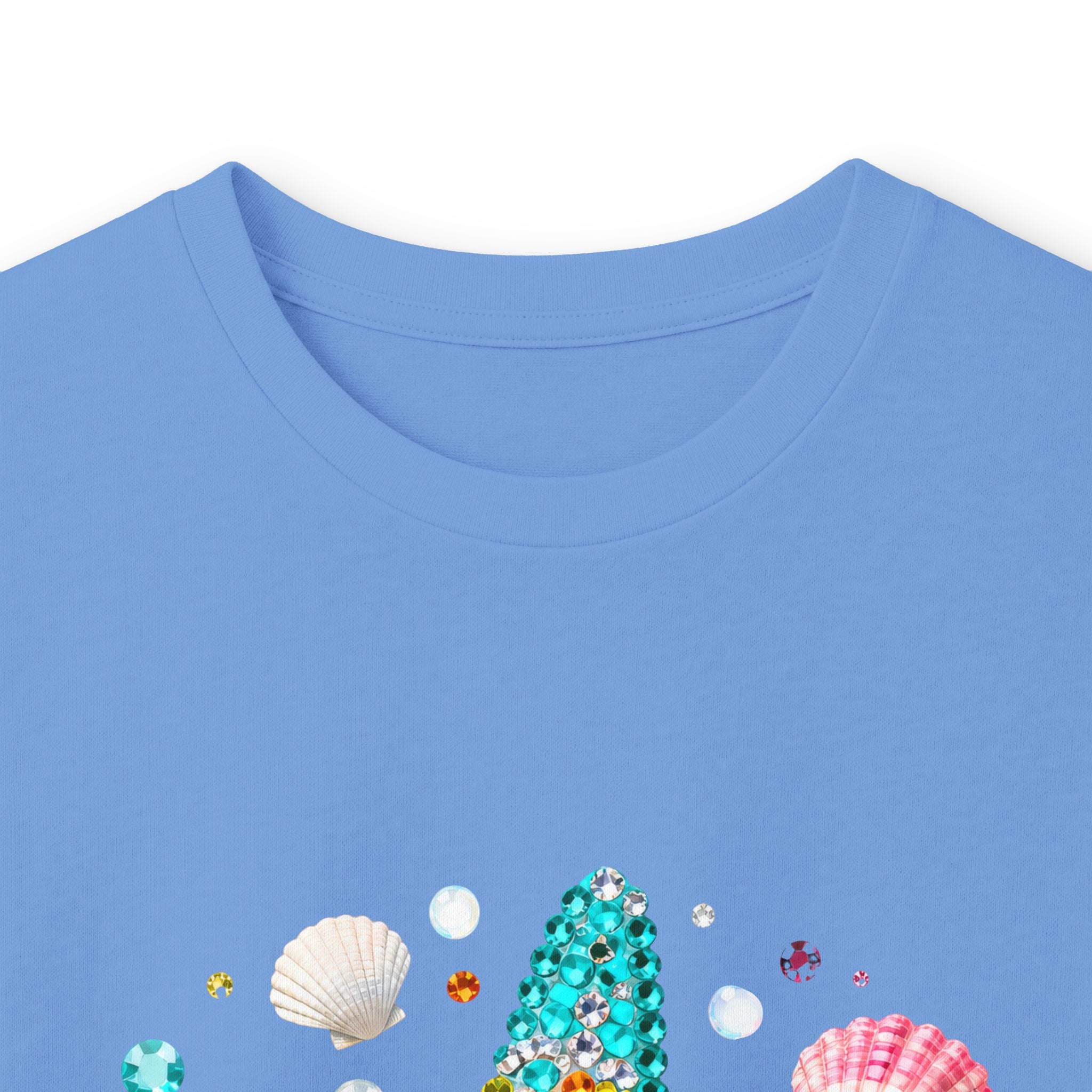 Jeweled Starfish Long Sleeve Tee - Gildan
