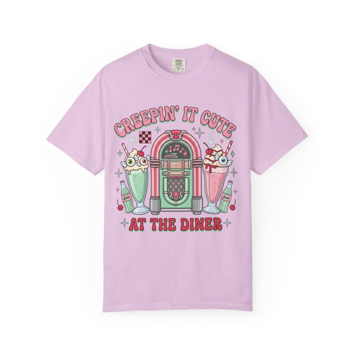 Creepin' It Cute Tee - Comfort Colors