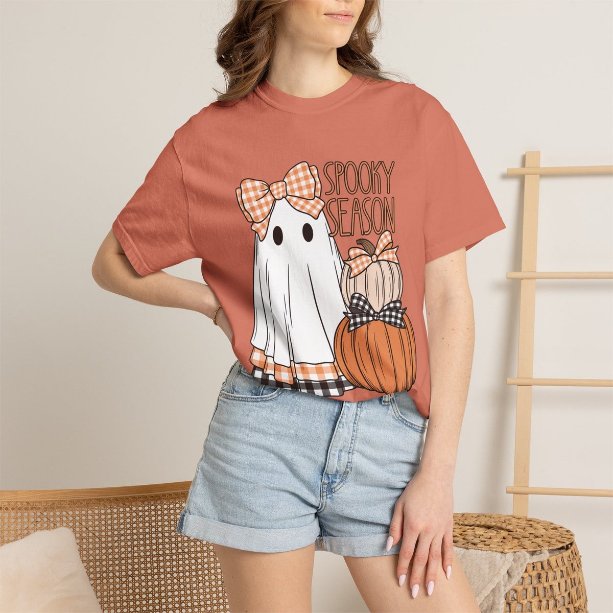 The Bow Ghost Tee - Comfort Colors