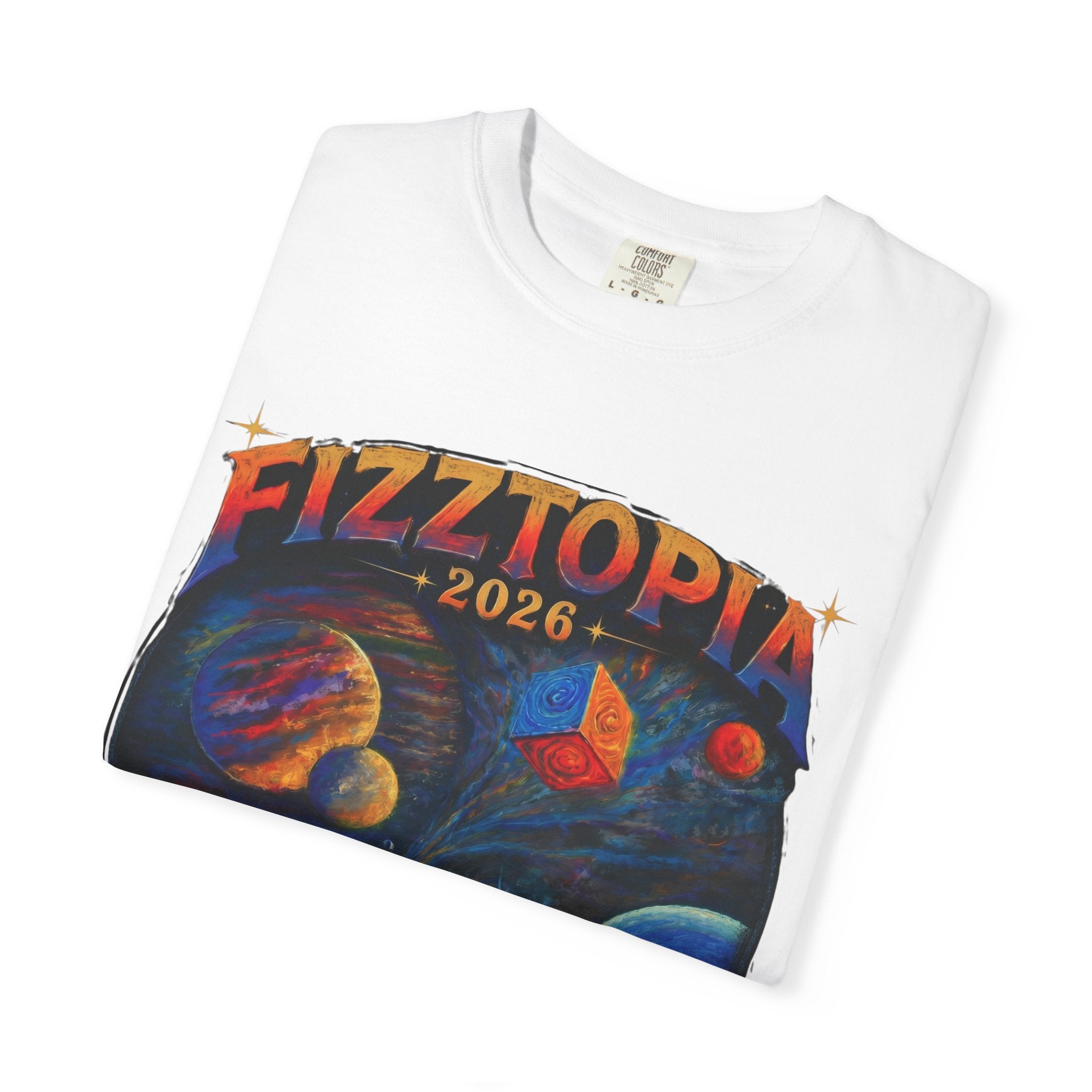 Daddy Ring Bomb's Fizztopia Galaxy Shirt - Comfort Colors