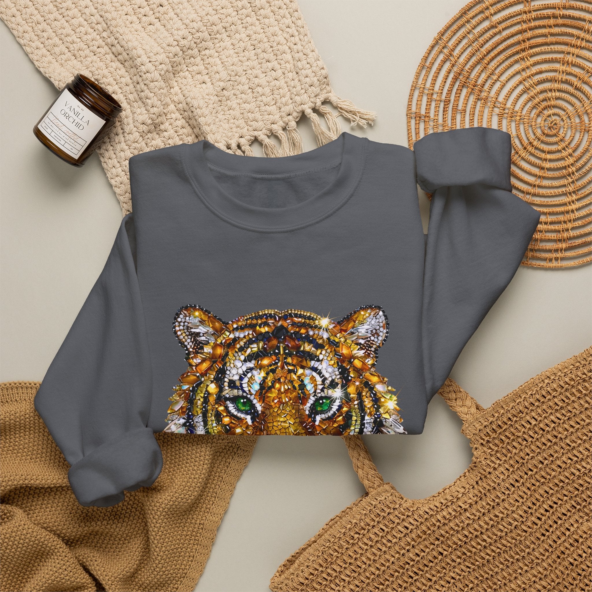 Jeweleed Tiger Sweatshirt