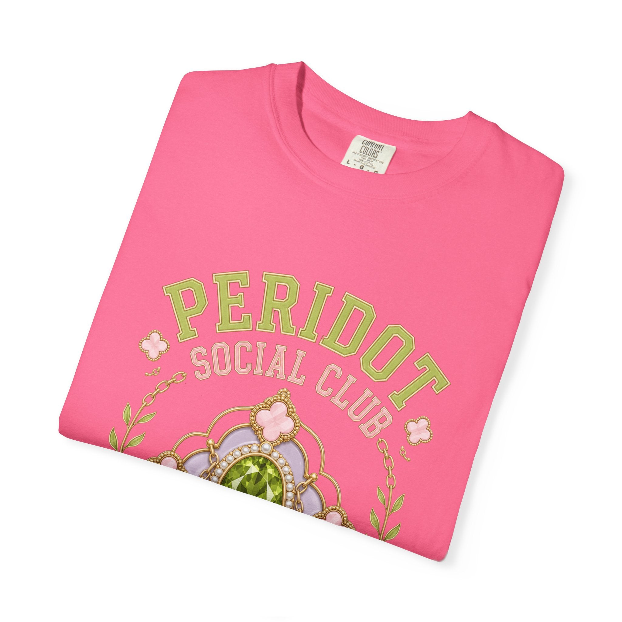 Peridot Social Club Tee - Comfort Colors