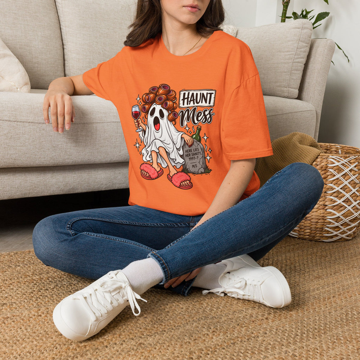 Haunt Mess Tee - Gildan