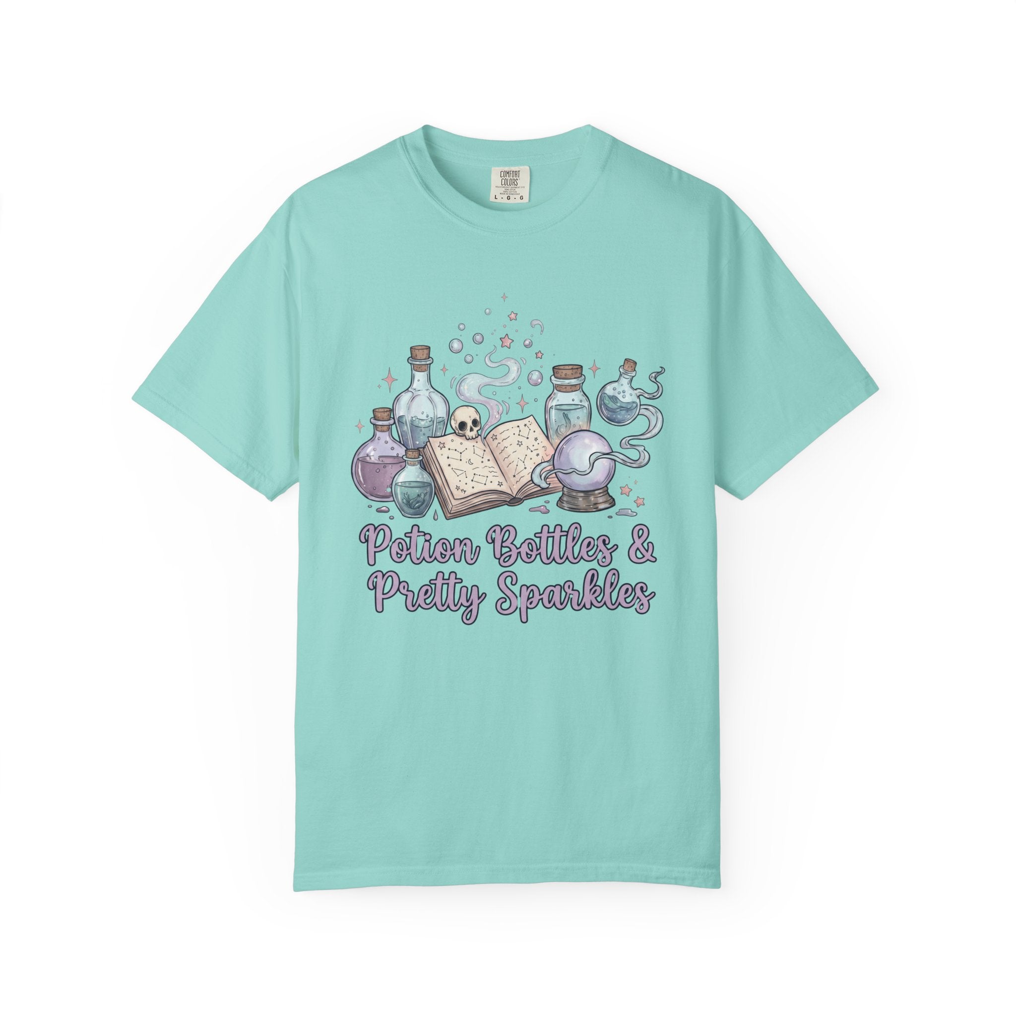 Potion Bottles and Pretty Sparkles Tee - Comfort Colors