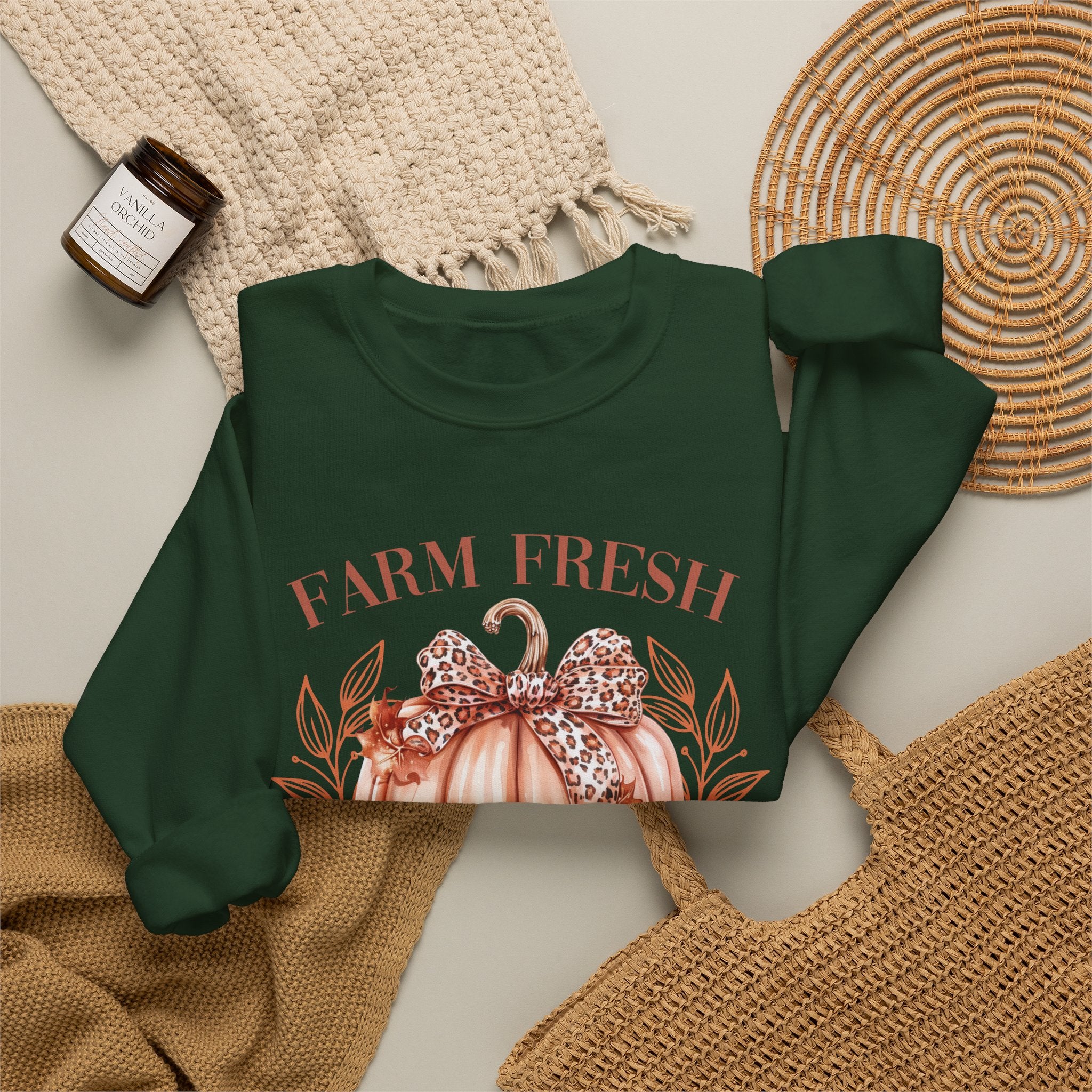Farm Fresh Pumpkins Sweatshirt - Gildan