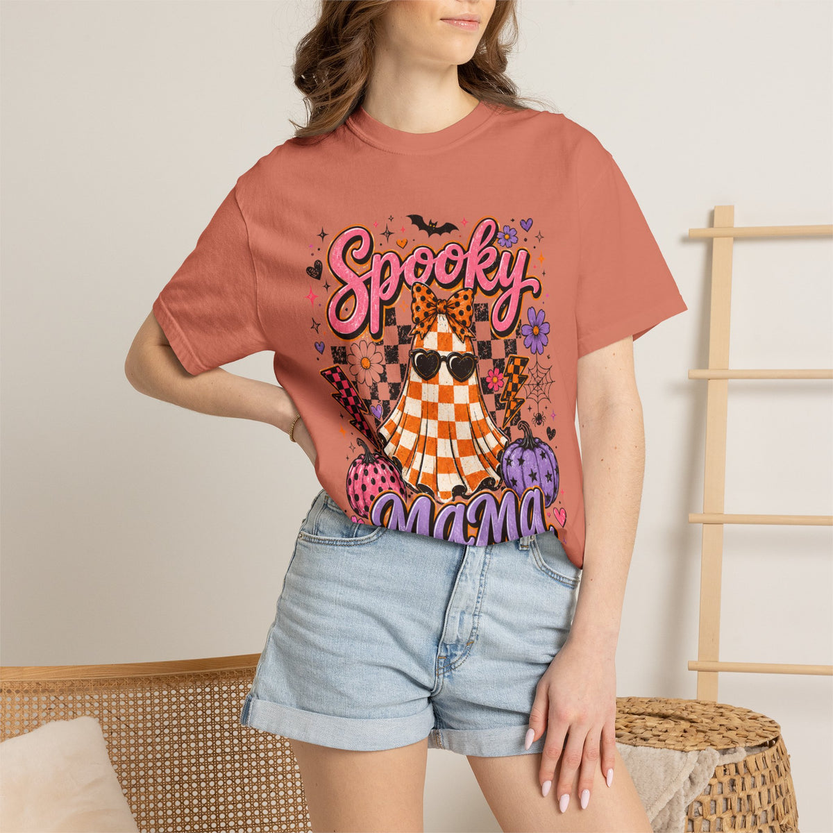 Spooky Mama Tee - Comfort Colors