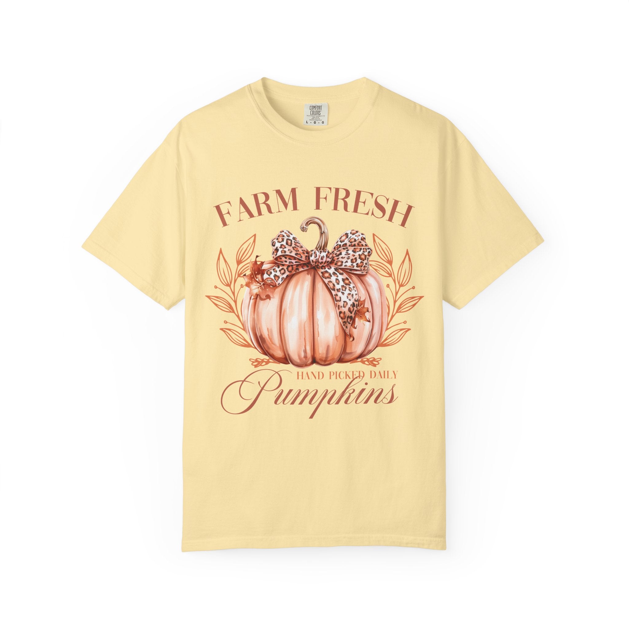 Farm Fresh Pumpkins Tee - Comfort Colors