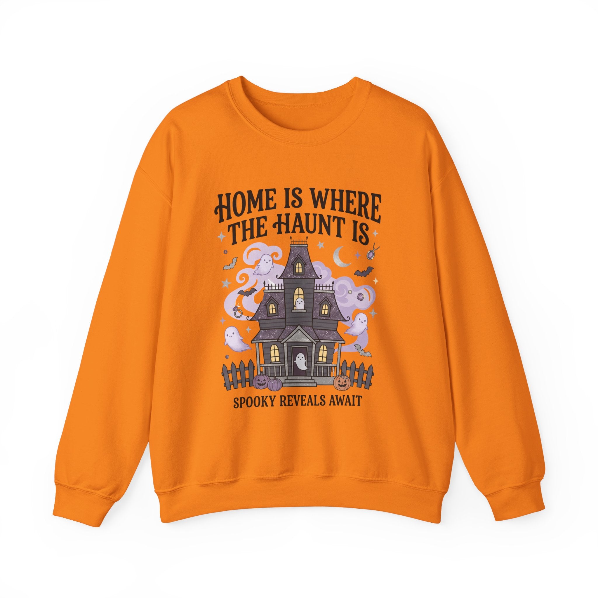 Home Is Where The Haunt Is Sweatshirt - Gildan