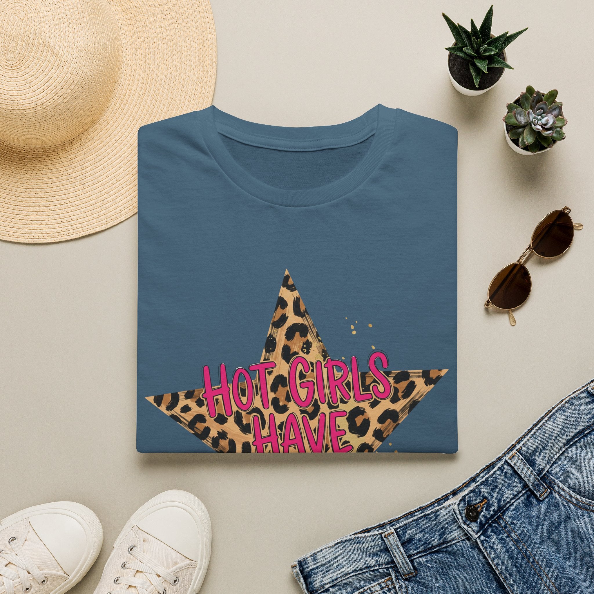 Hot Girls Have Anxiety Tee- Gildan
