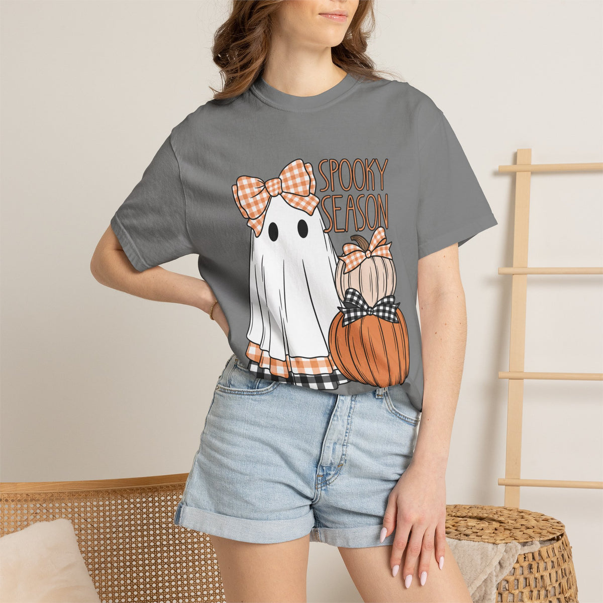 The Bow Ghost Tee - Comfort Colors