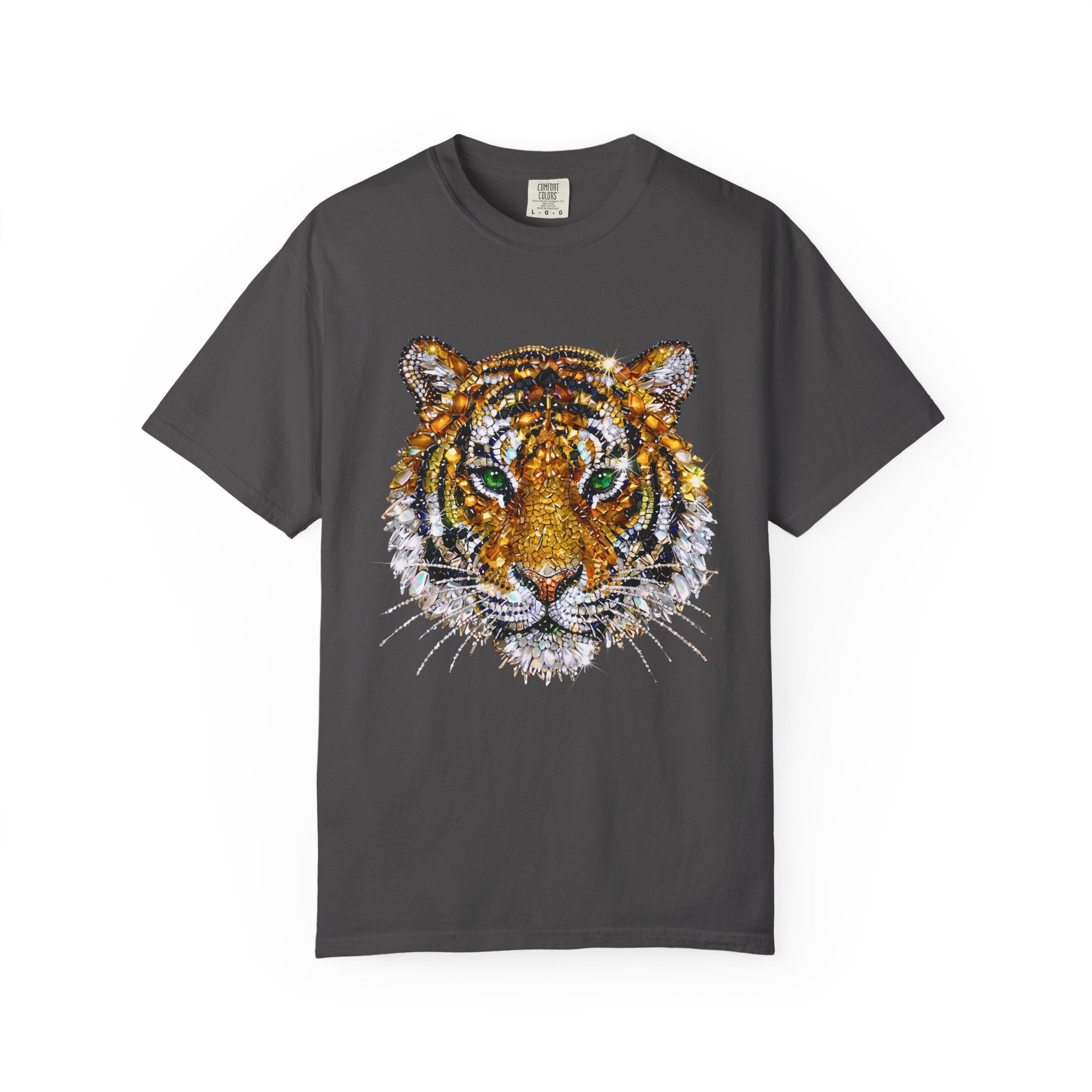 Jeweled Tiger Tee - Comfort Colors