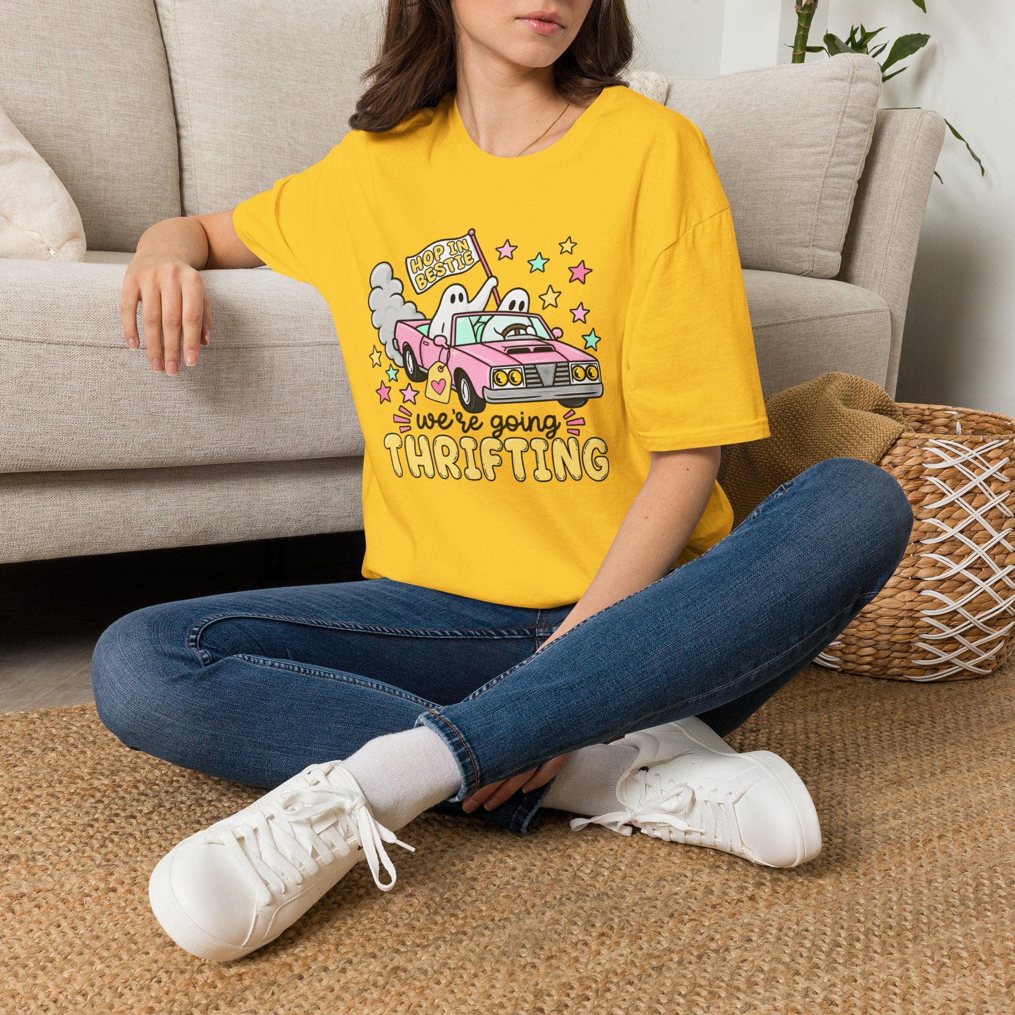 Hop In Bestie Tee - Gildan