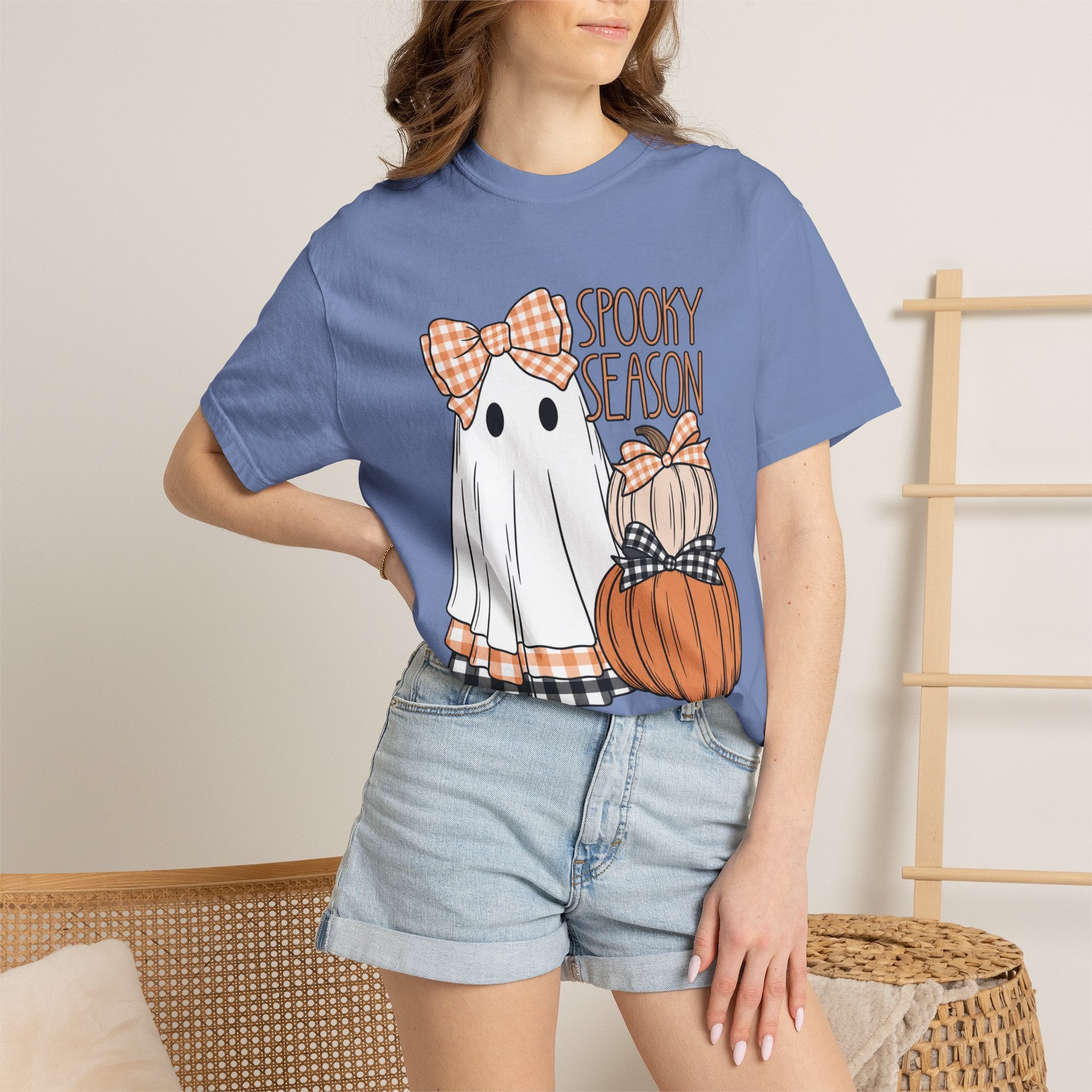 The Bow Ghost Tee - Comfort Colors