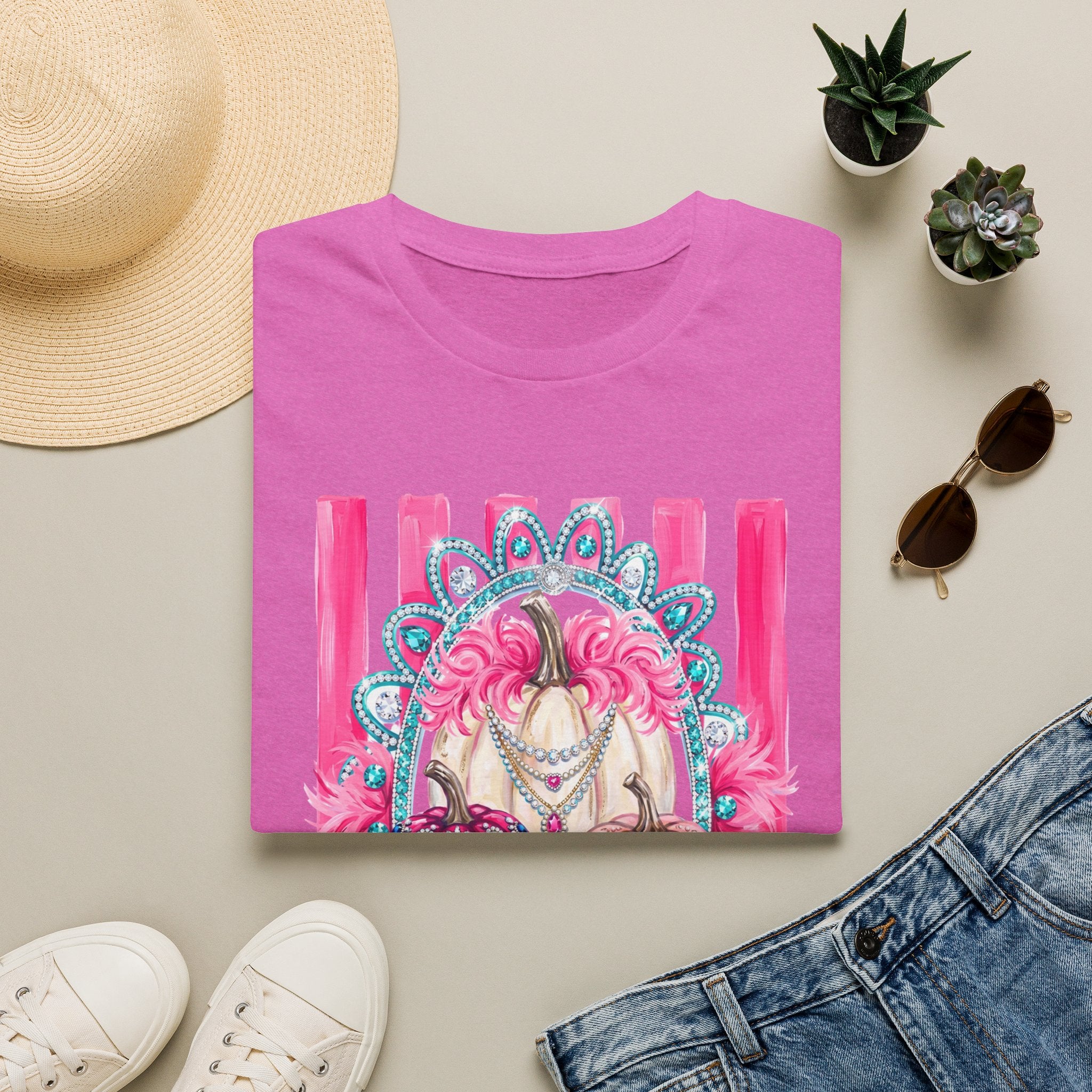Pink Pumpkins Glam Tee - Gildan