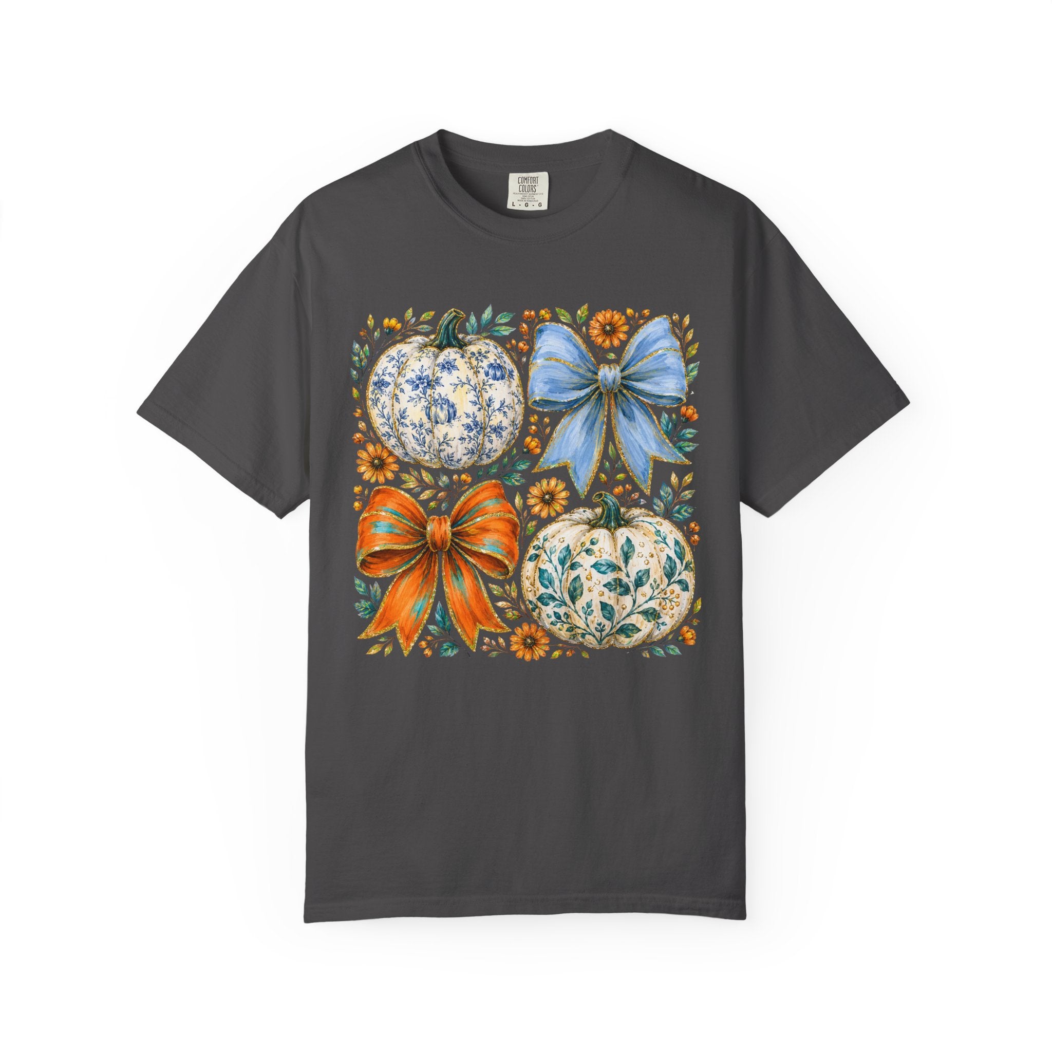Cozy Autumn Pumpkin Tee - Comfort Colors