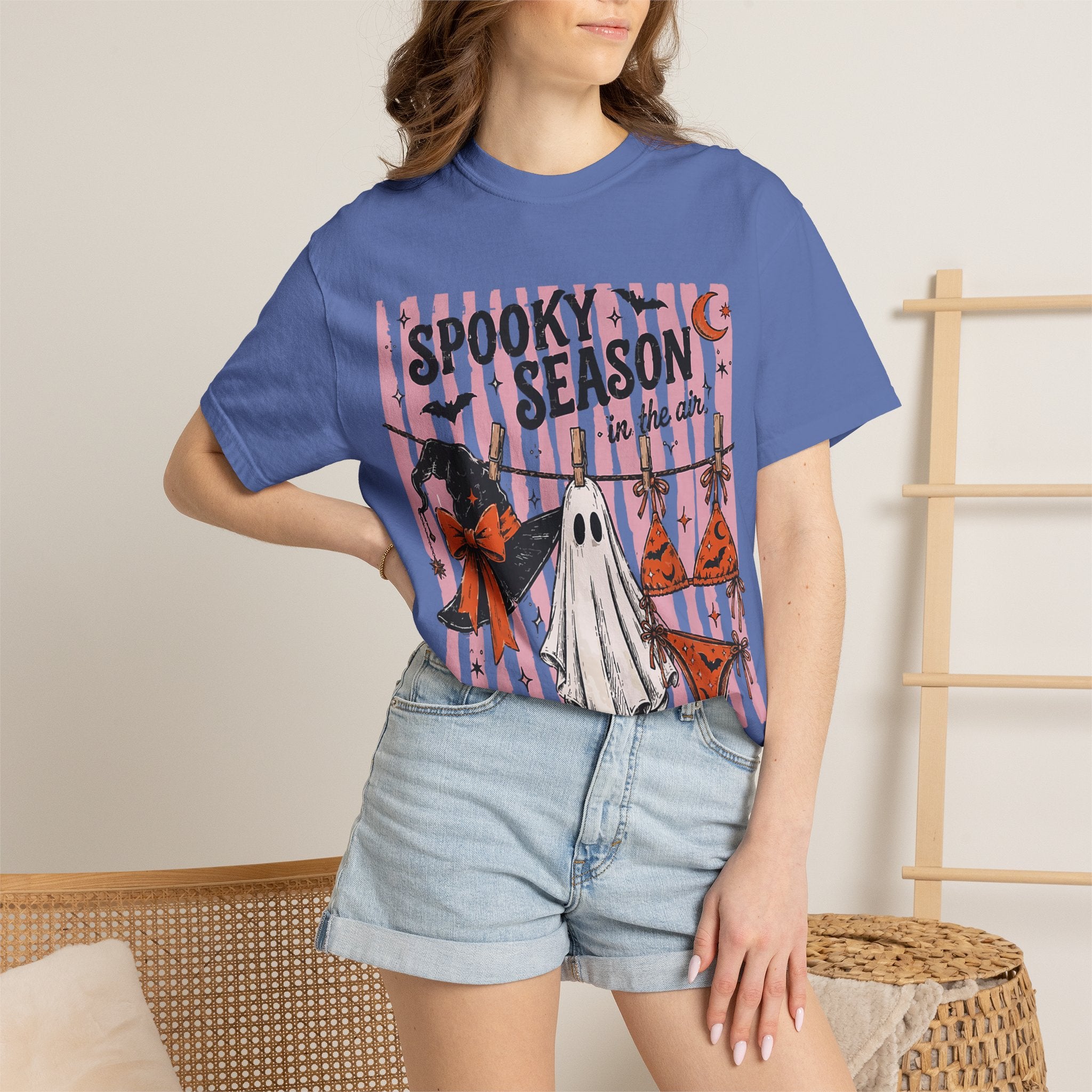 Spooky Season In The Air Tee - Comfort Colors