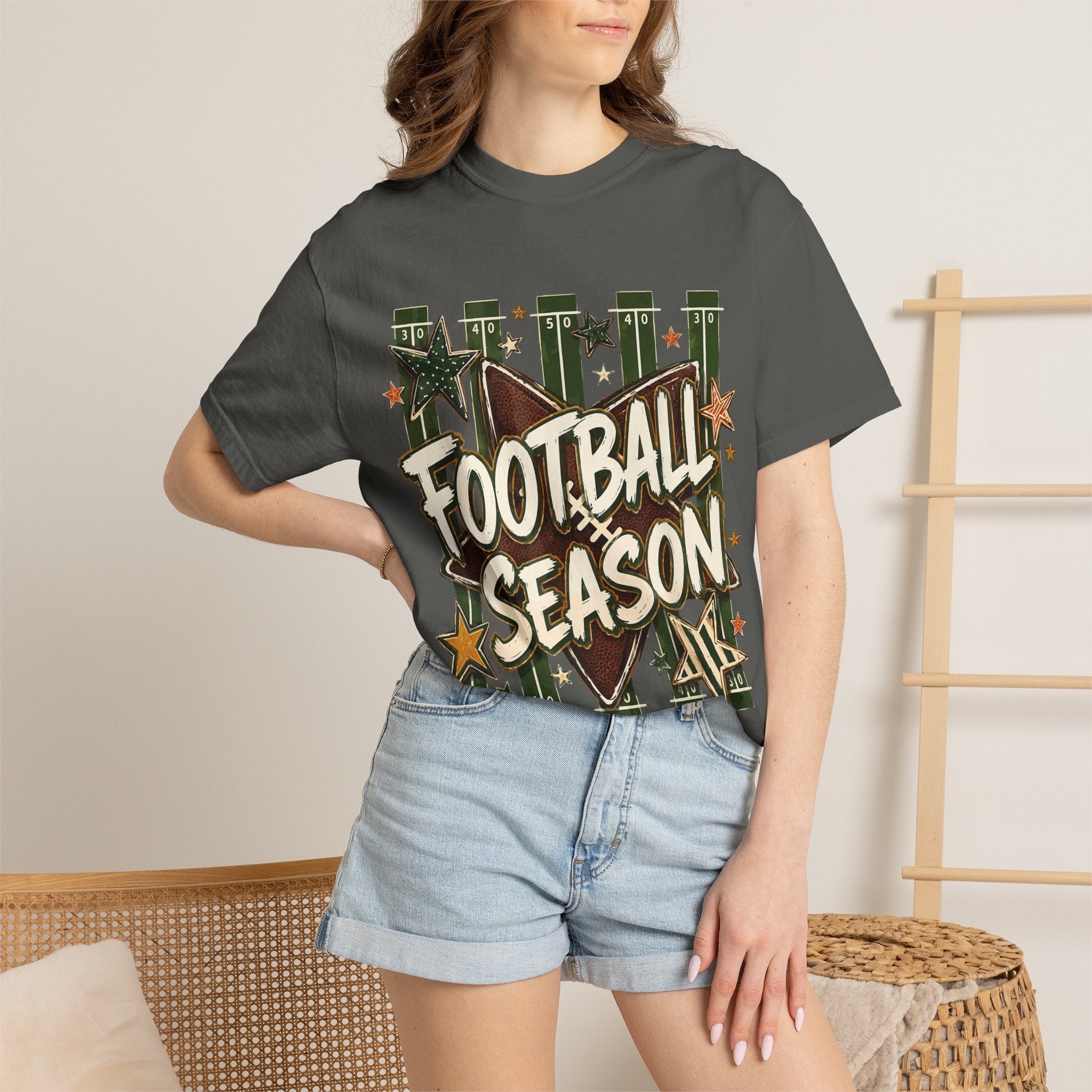 Football Season Tee - Comfort Colors