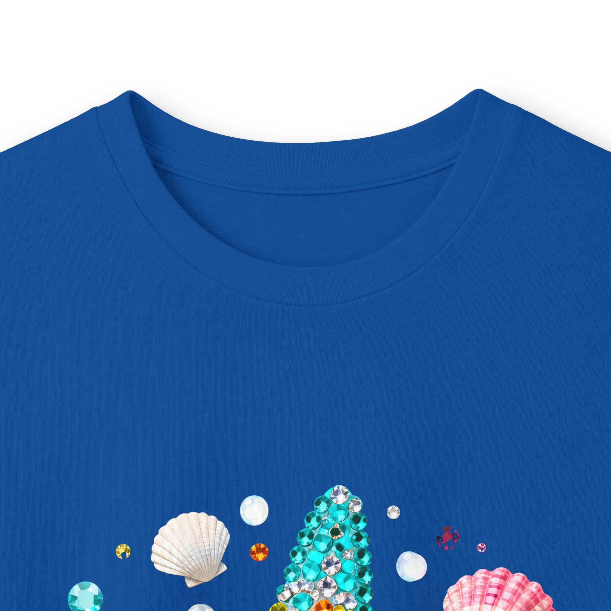 Jeweled Starfish Long Sleeve Tee - Gildan