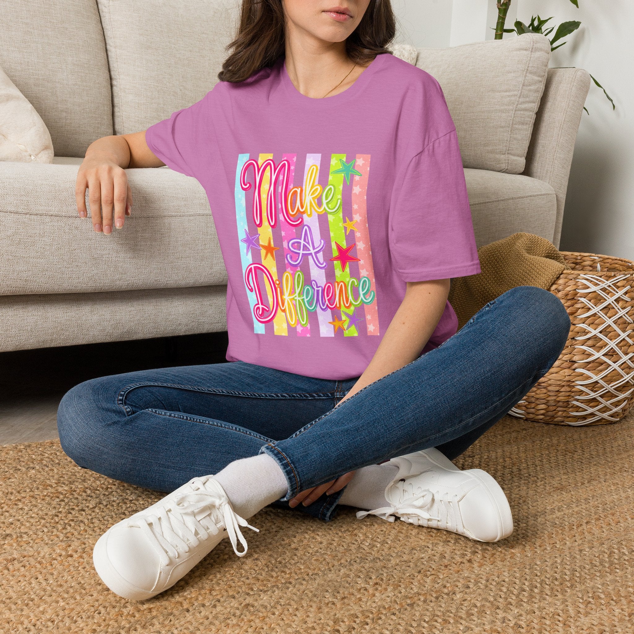 Make a Difference Tee - Gildan