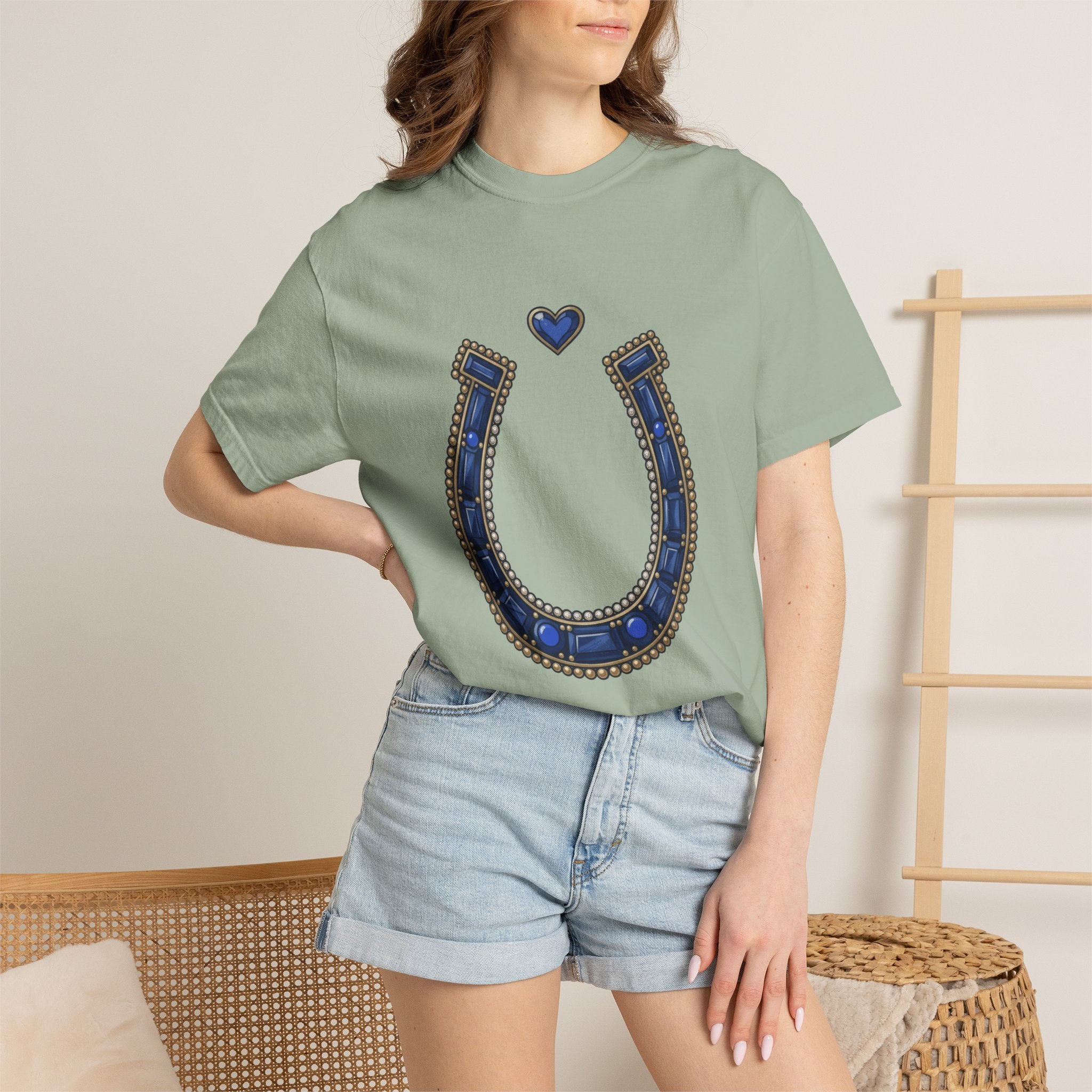 The Sapphire Horseshoe - Comfort Colors