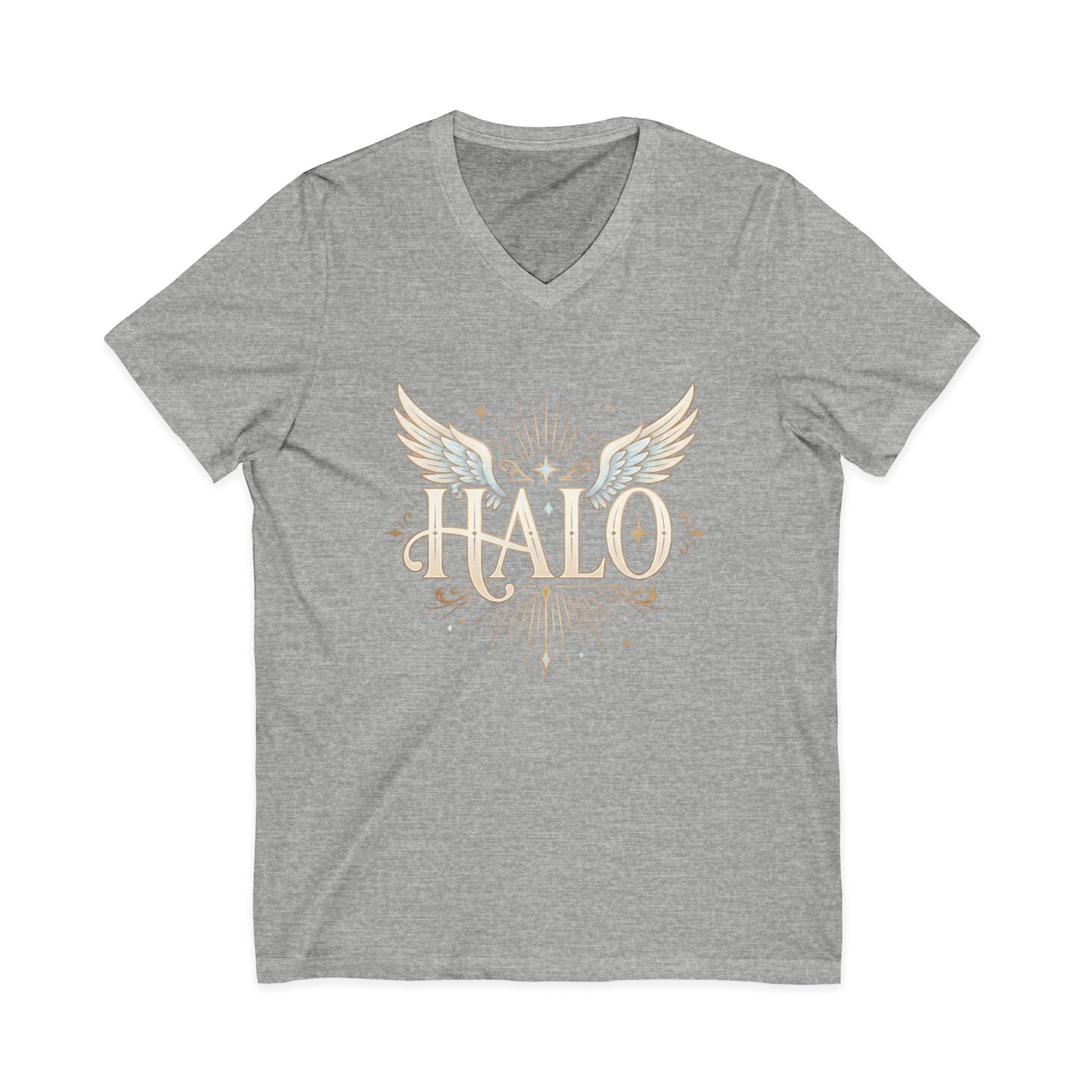 Halo V-Neck Tee - Bella+Canvas