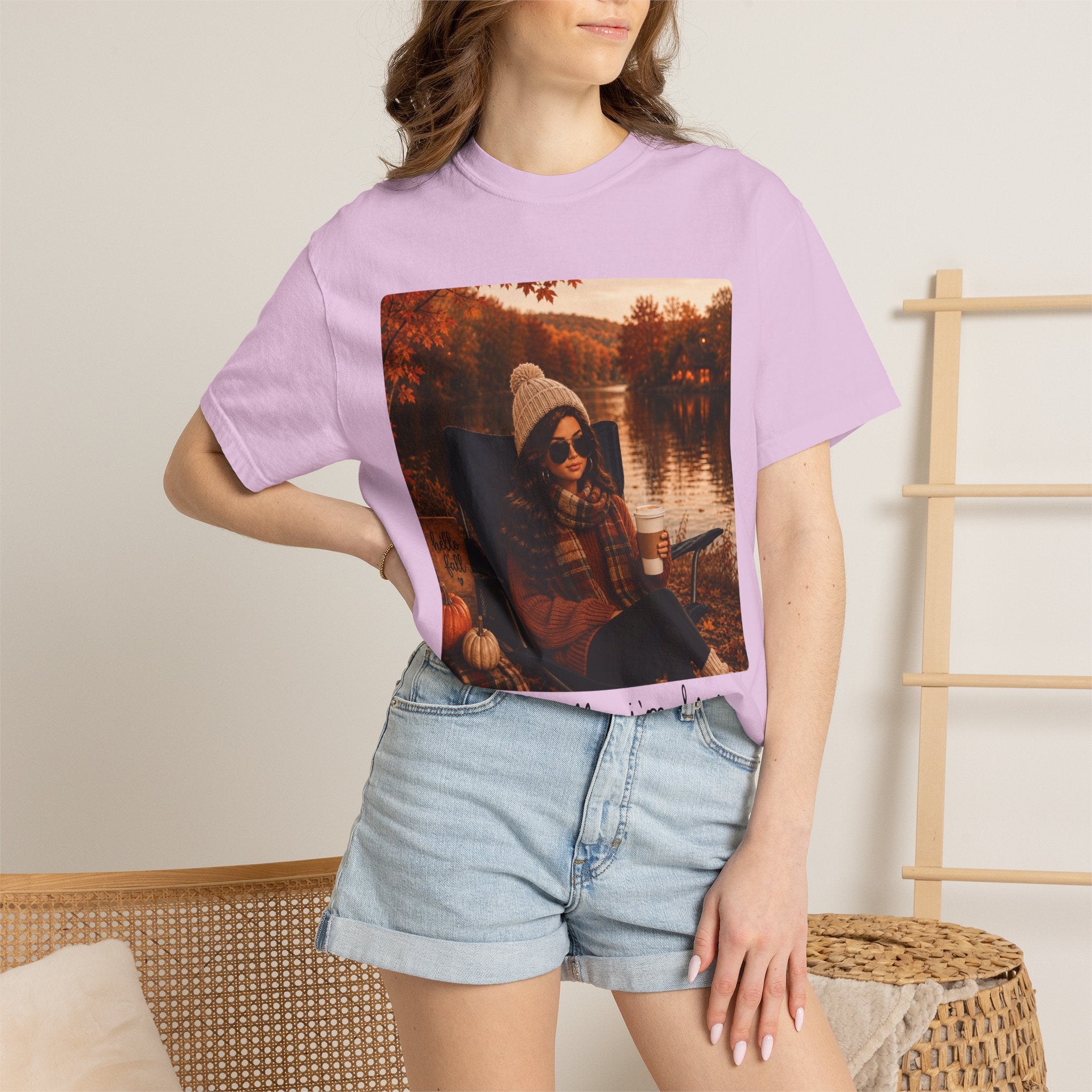 Mentally I'm Here Tee - Comfort Colors