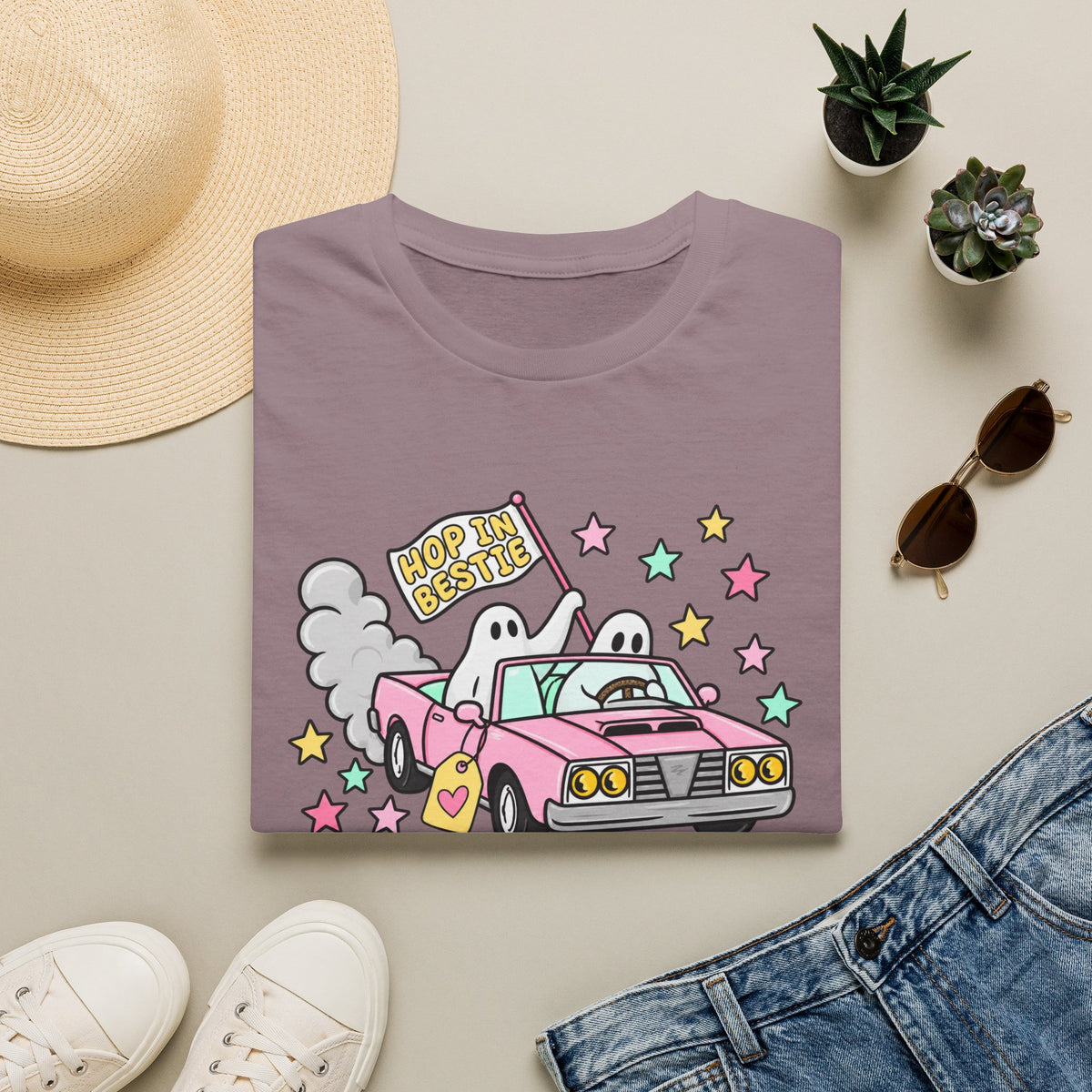 Hop In Bestie Tee - Gildan