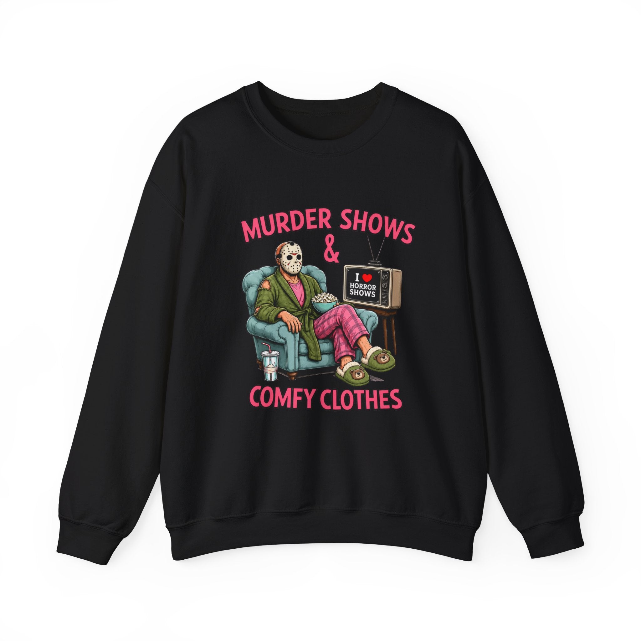 Murder Shows and Comfy Clothes Sweatshirt