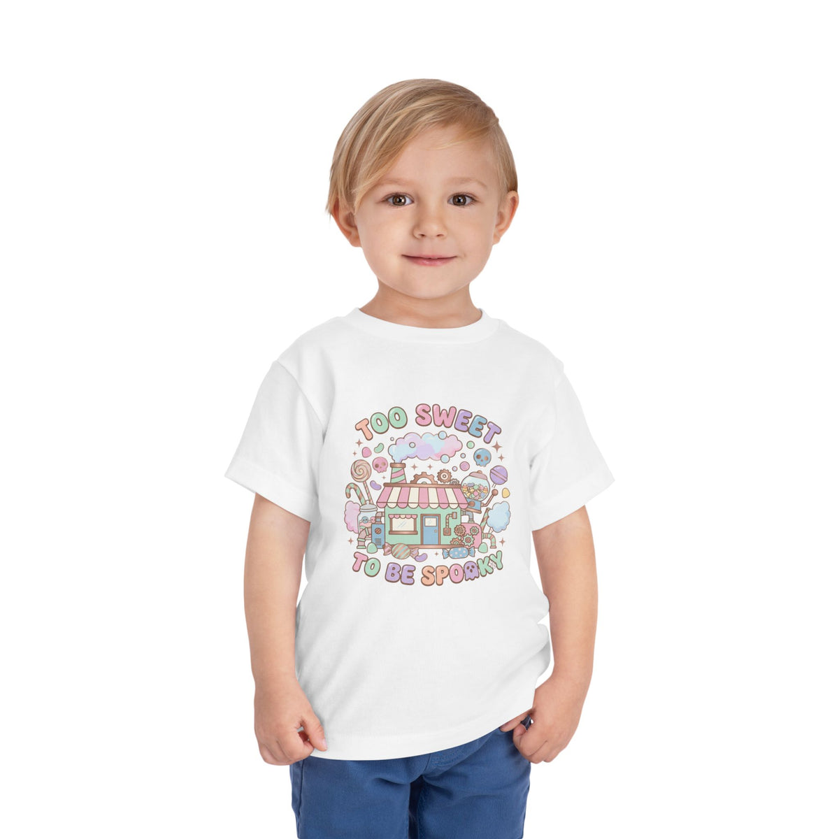 Too Sweet To Be Spooky Toddler Tee