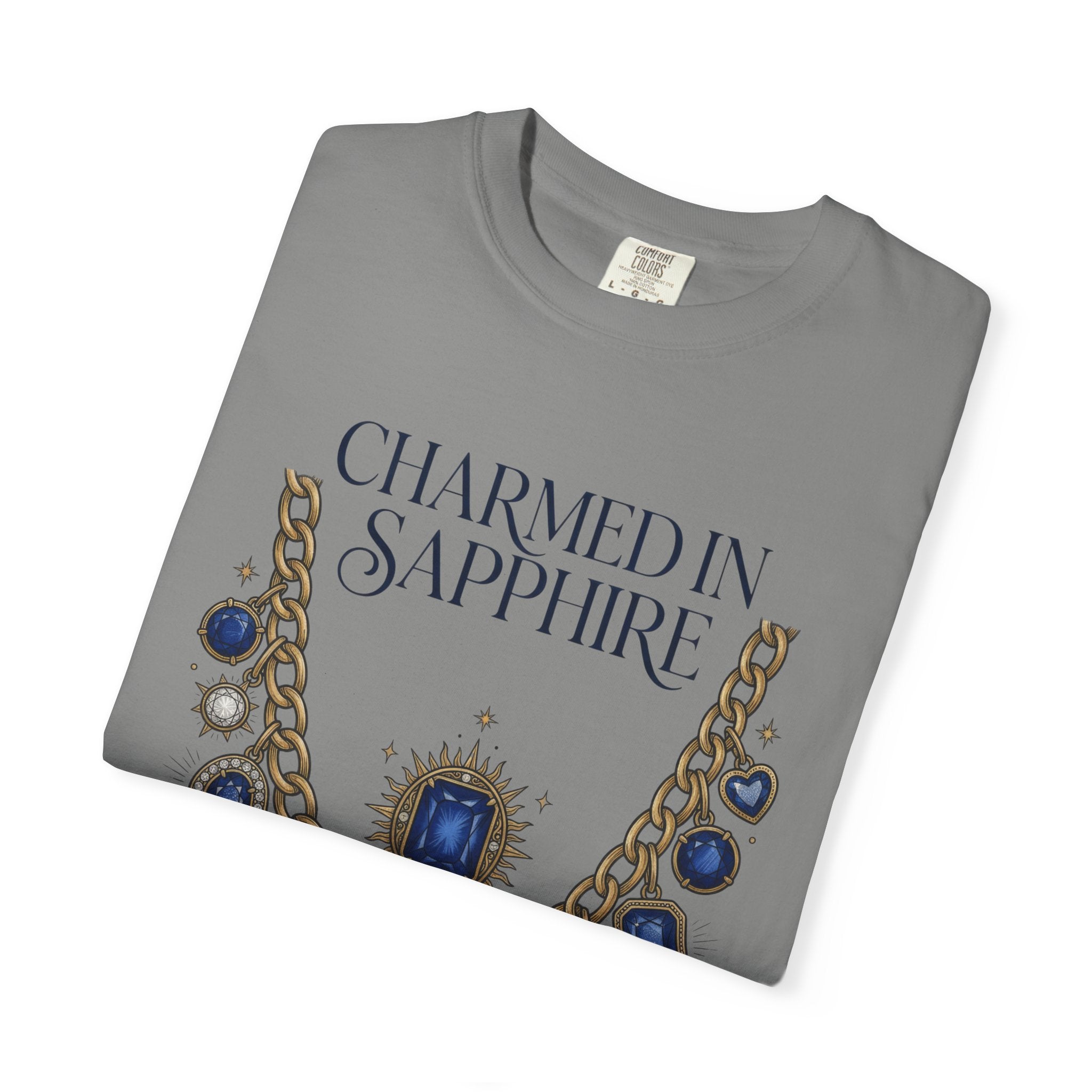 Charmed in Sapphire Tee - Comfort Colors