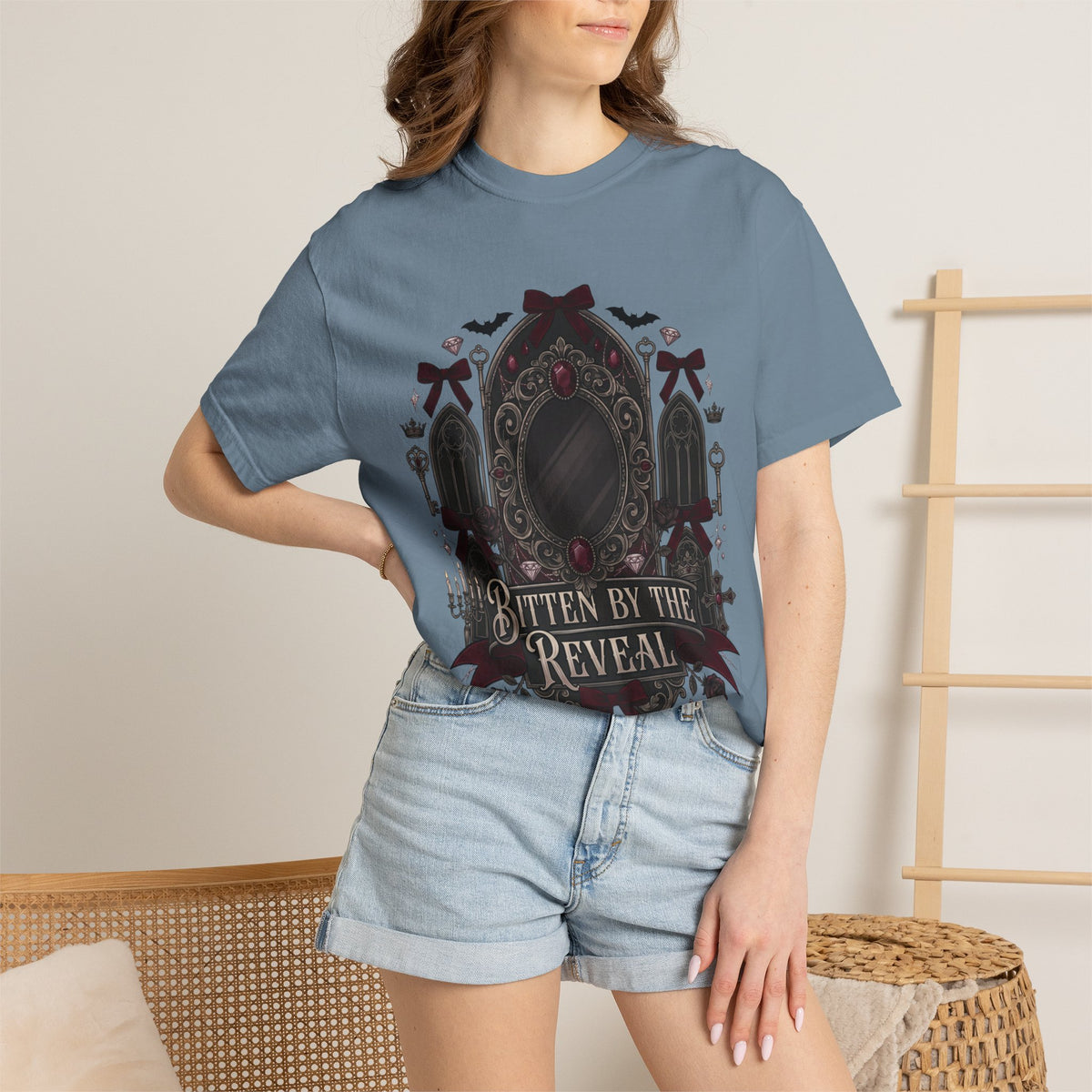 Bitten By The Reveal Tee - Comfort Colors
