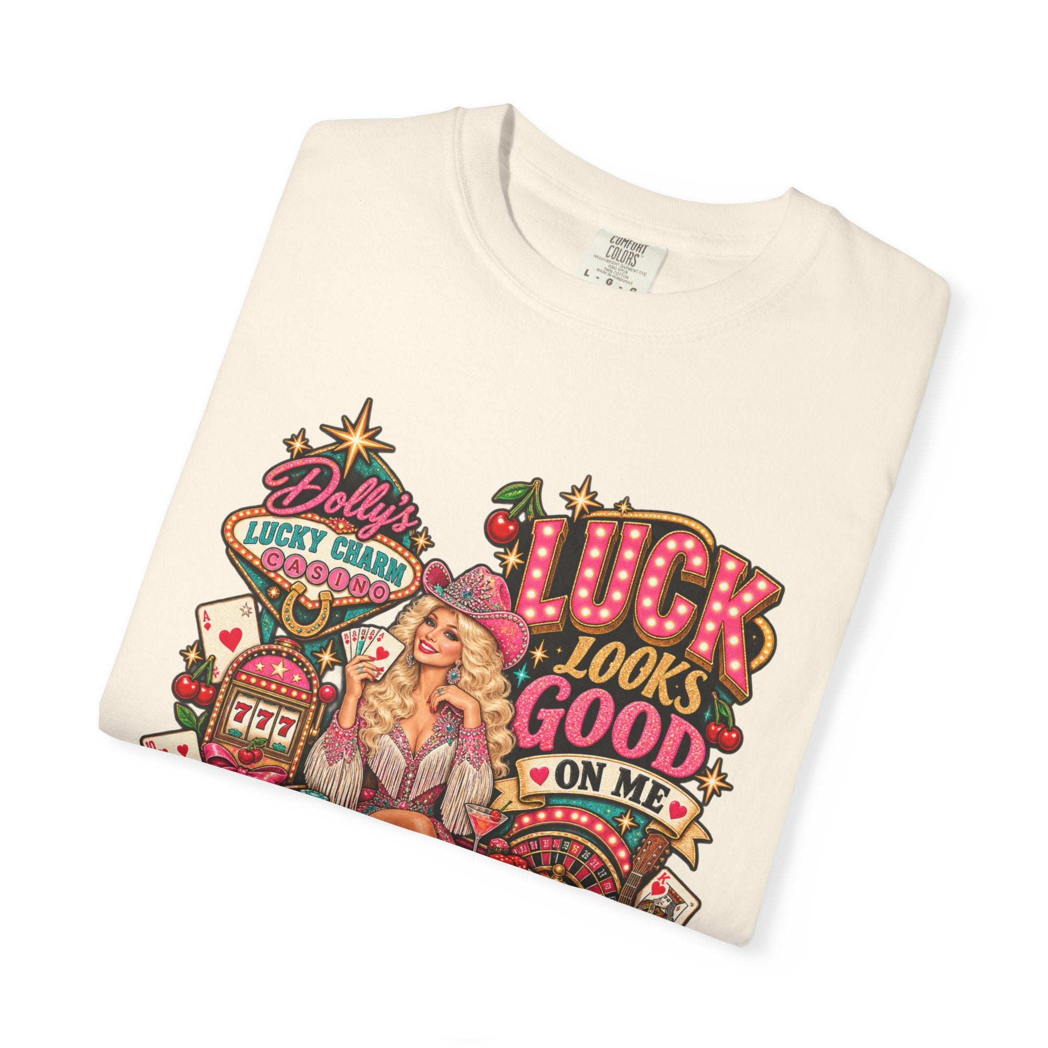 Dolly's Lucky Charm Casino Tee