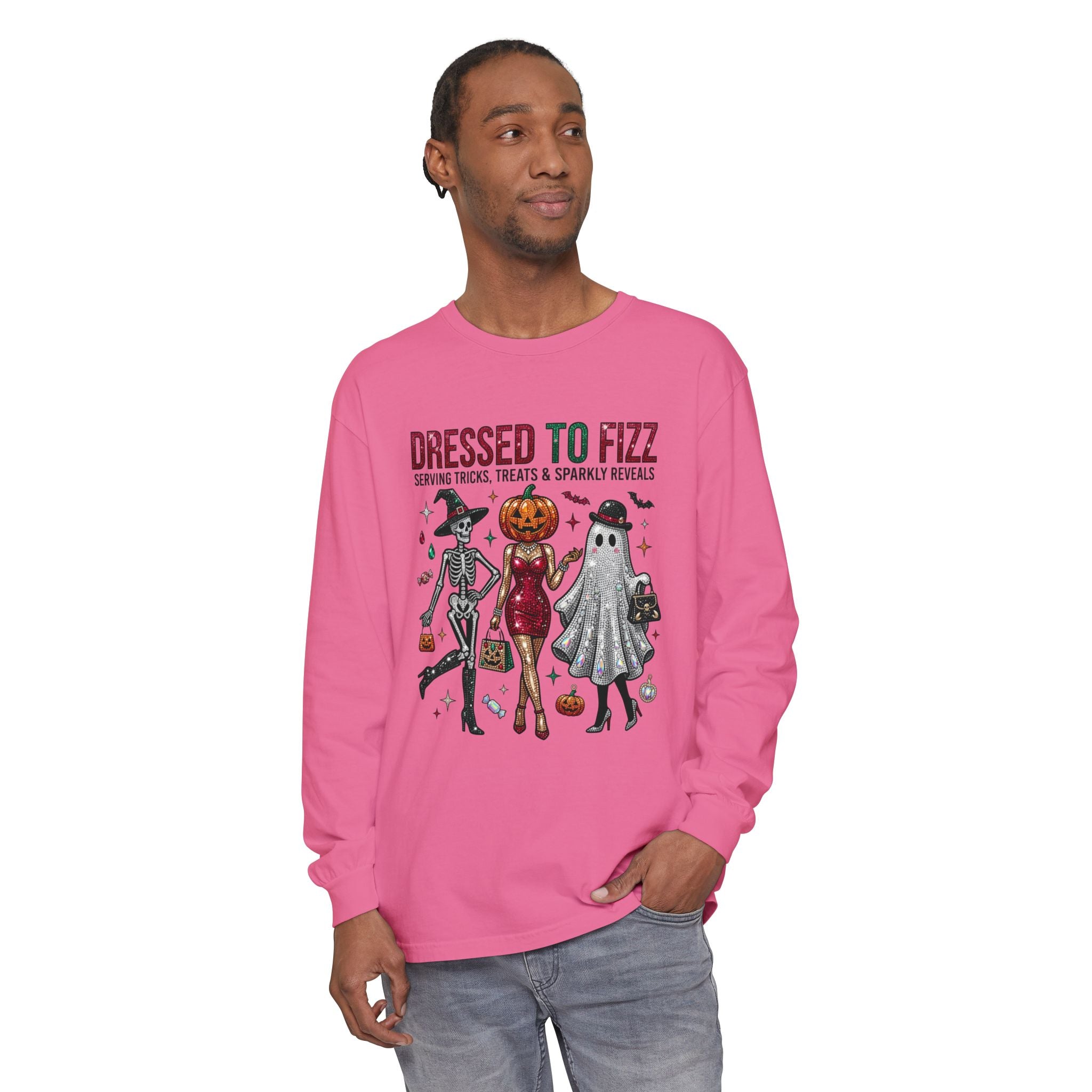 Dressed To Fizz Long Sleeve - Comfort Colors