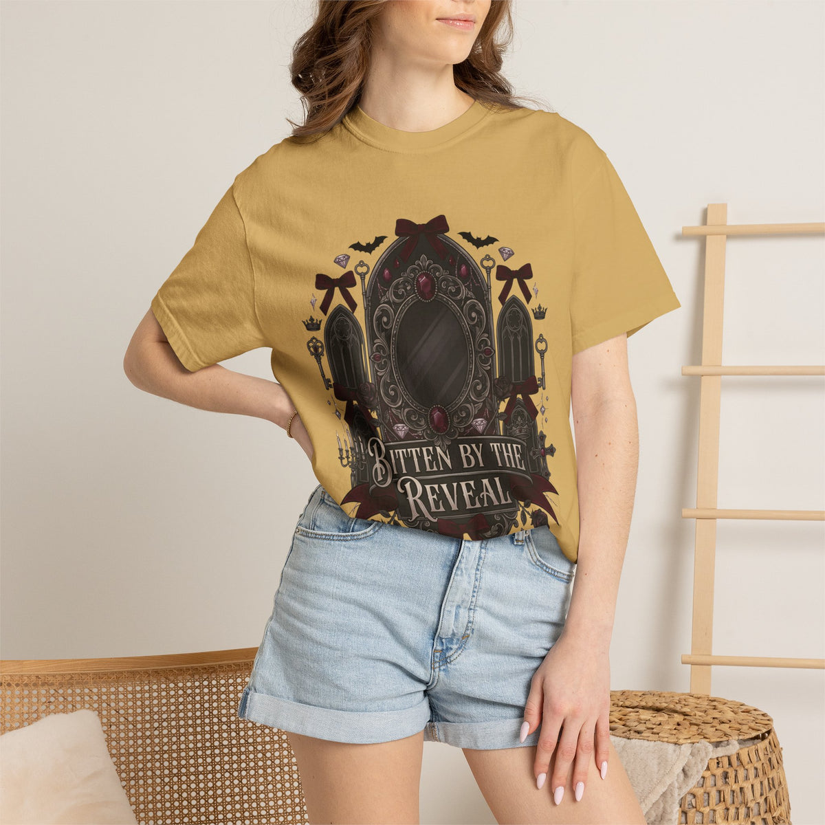 Bitten By The Reveal Tee - Comfort Colors