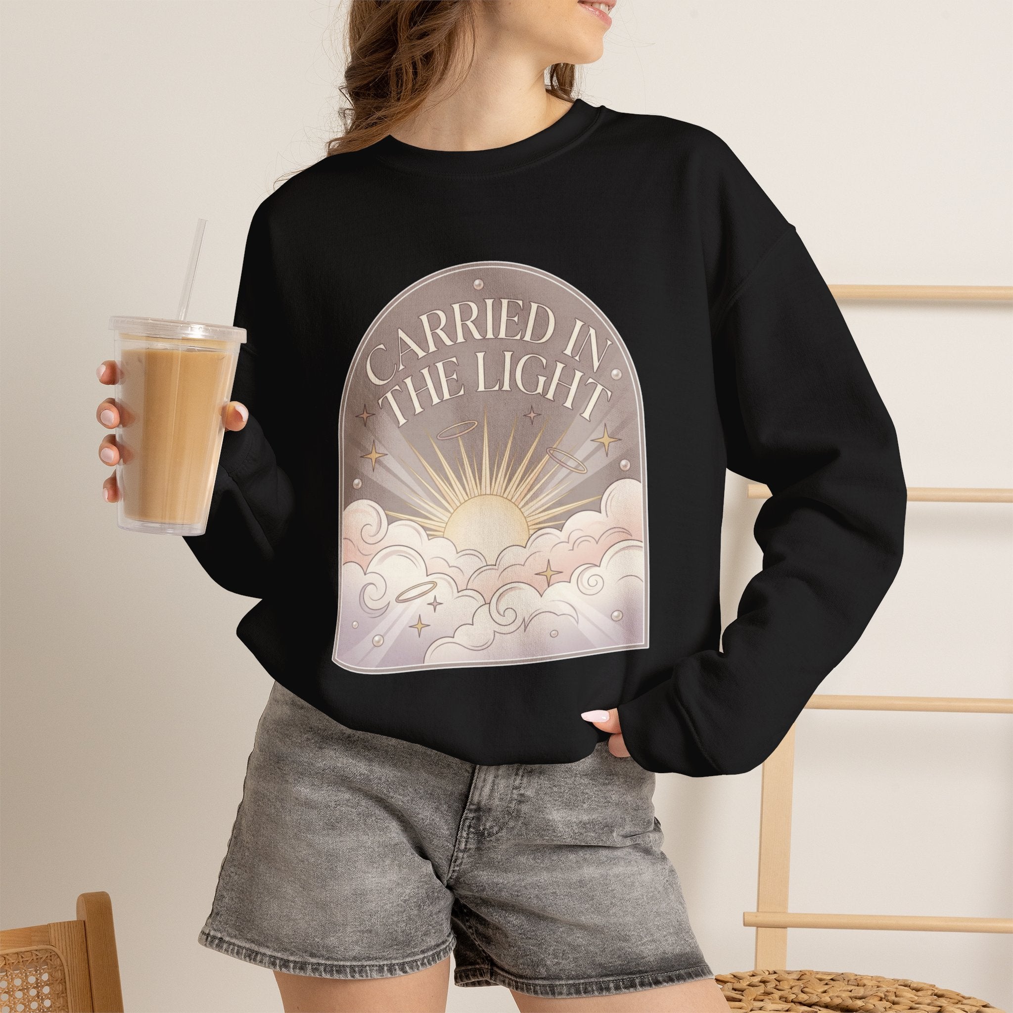 Carried In The Light Sweatshirt - Gildan