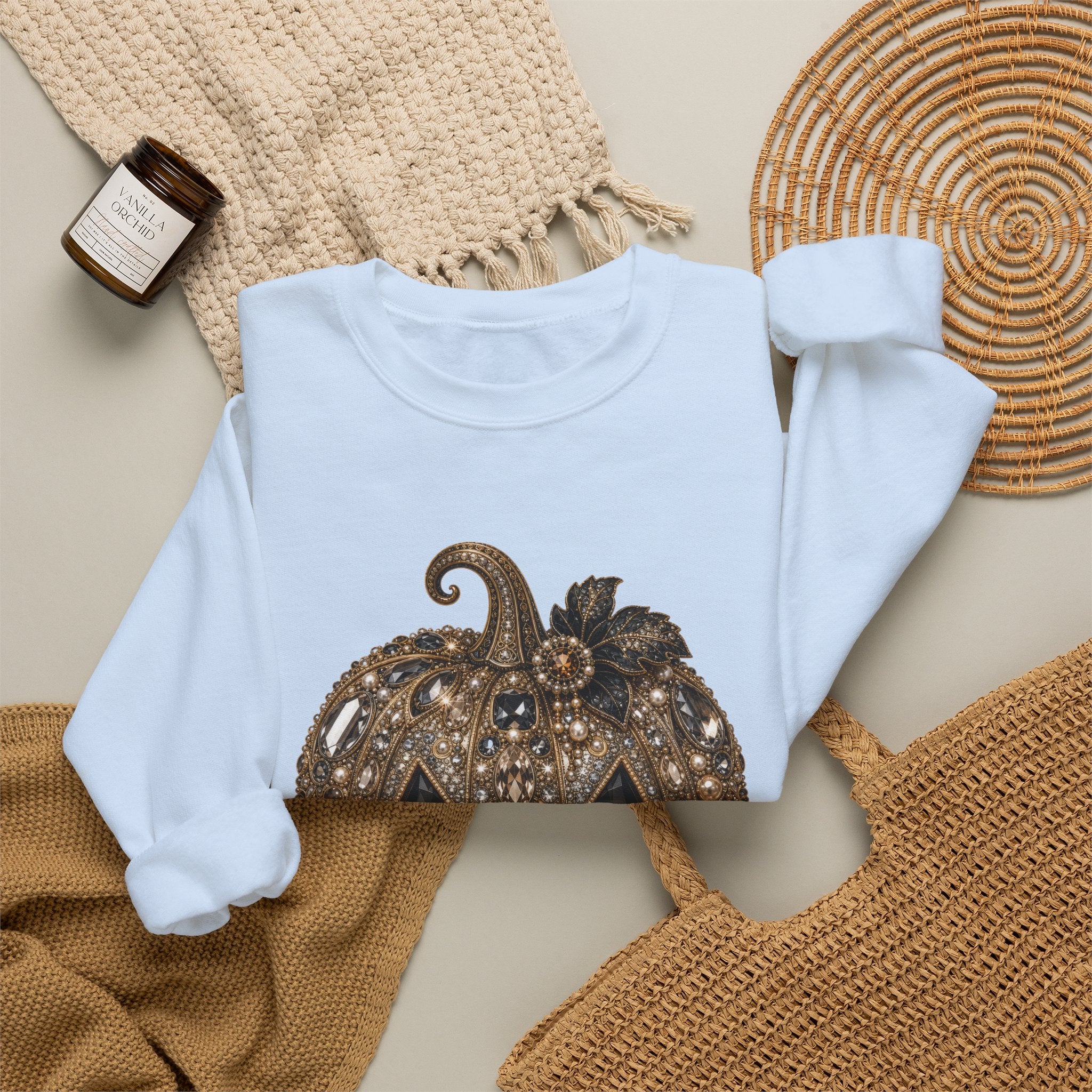 Jeweled Harvest Sweatshirt - Gildan