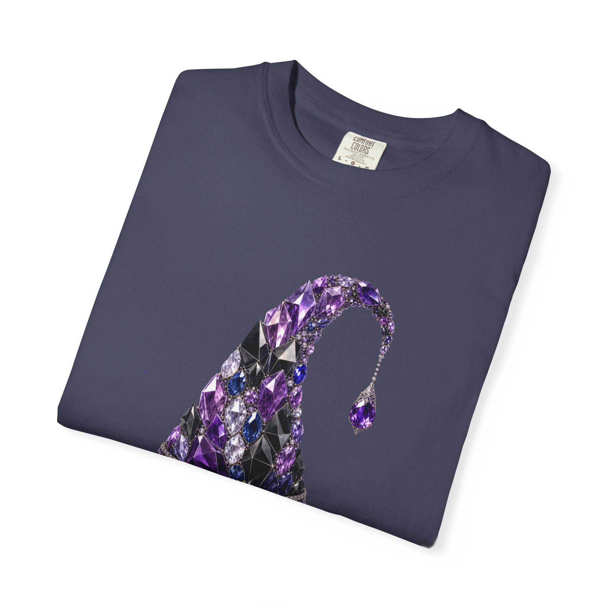 Jeweled Witches Hat Tee - Comfort Colors